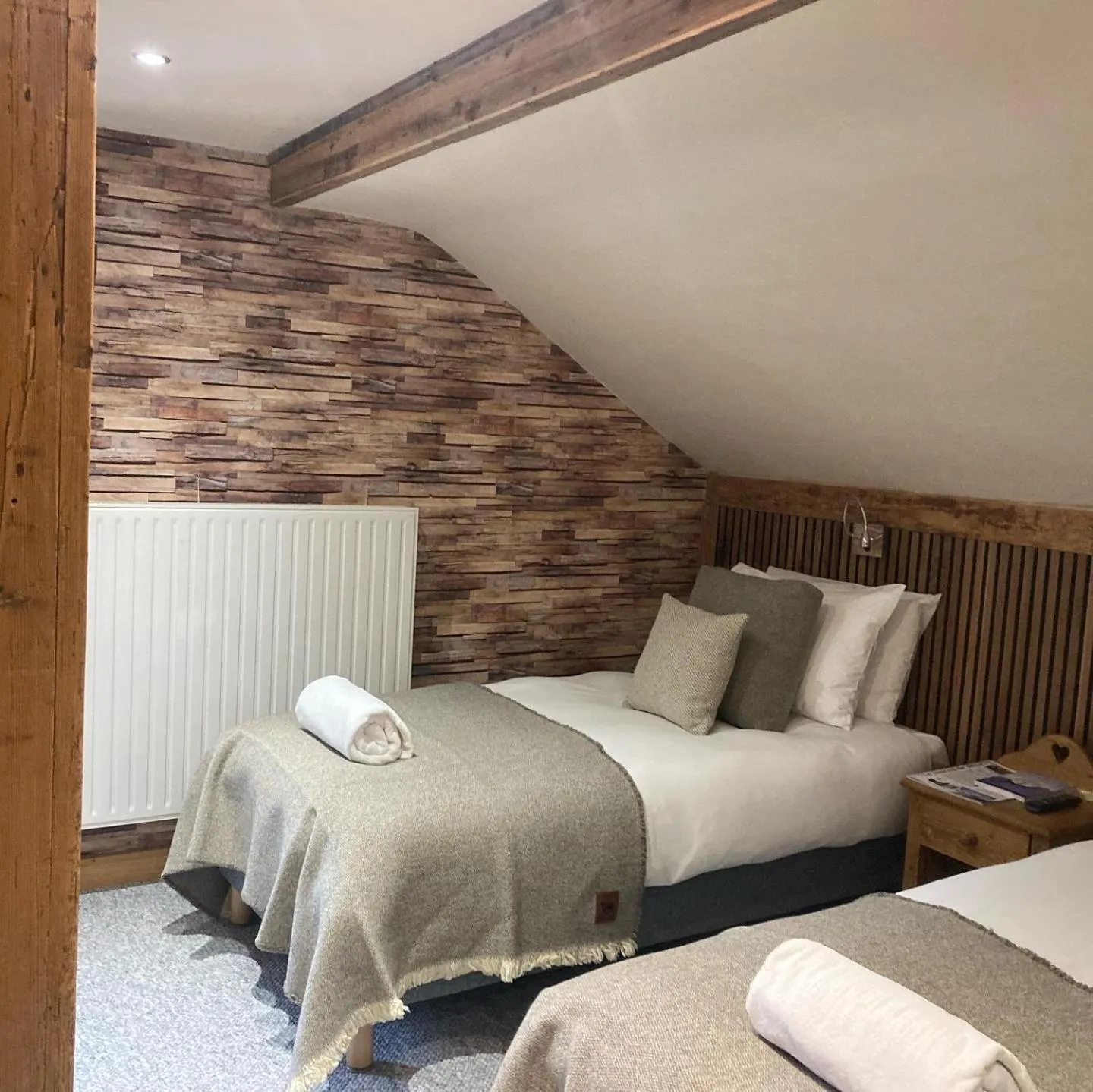 Bedroom, Bed in Hôtel Les Cimes