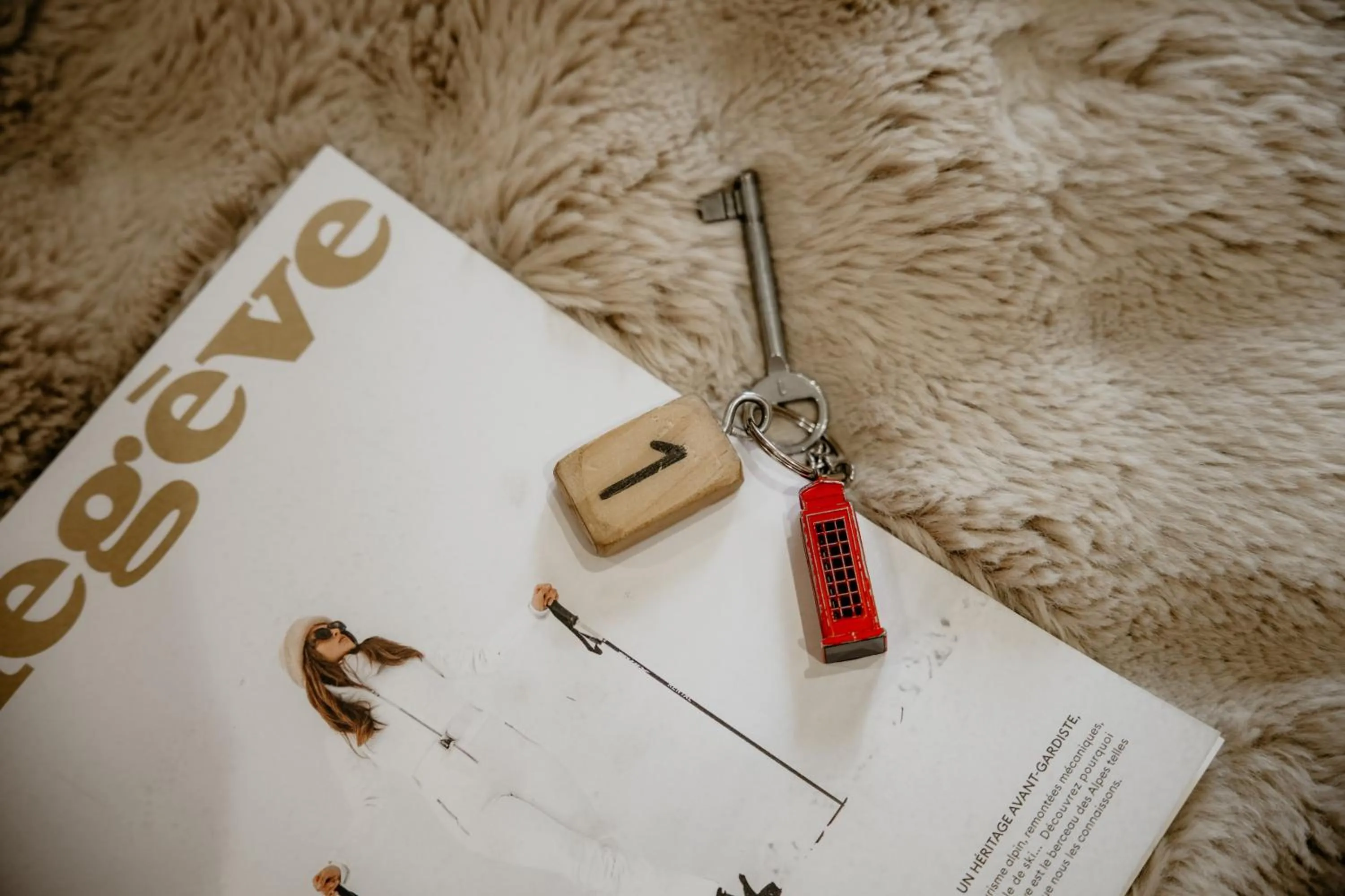 Bedroom in Hôtel Les Cimes