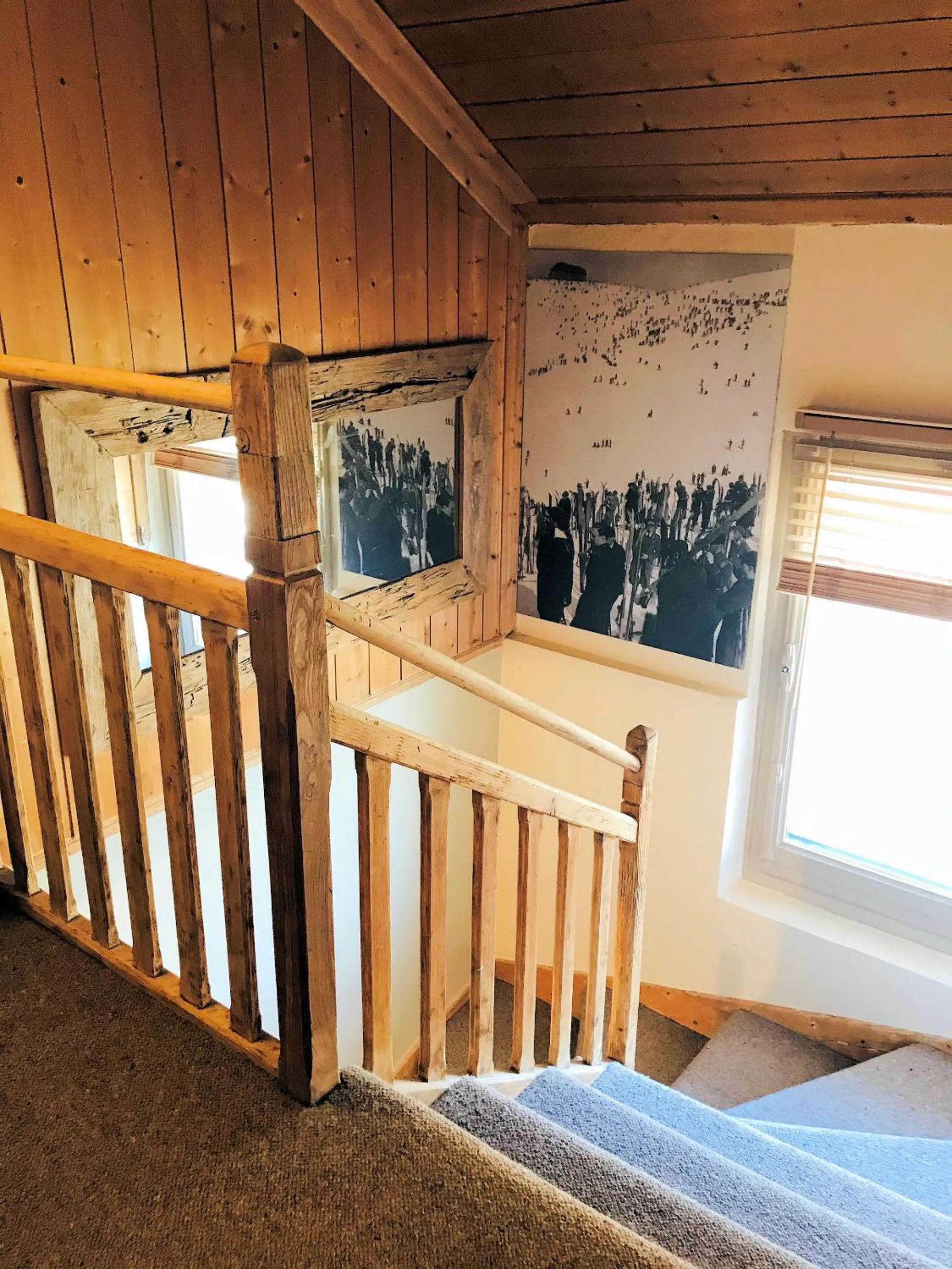 Decorative detail in Hôtel Les Cimes