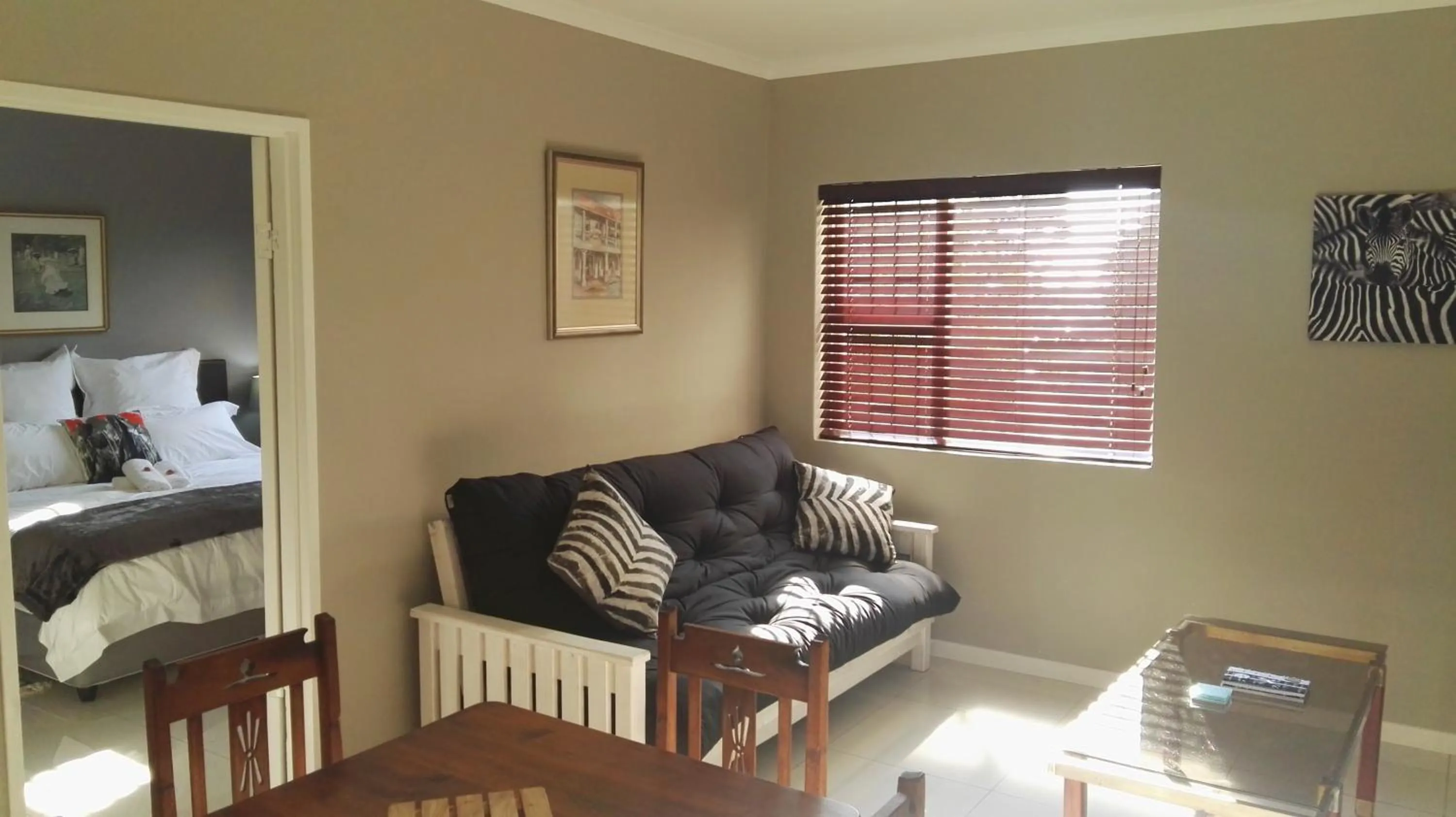 Living room in Bergsig Selfcatering