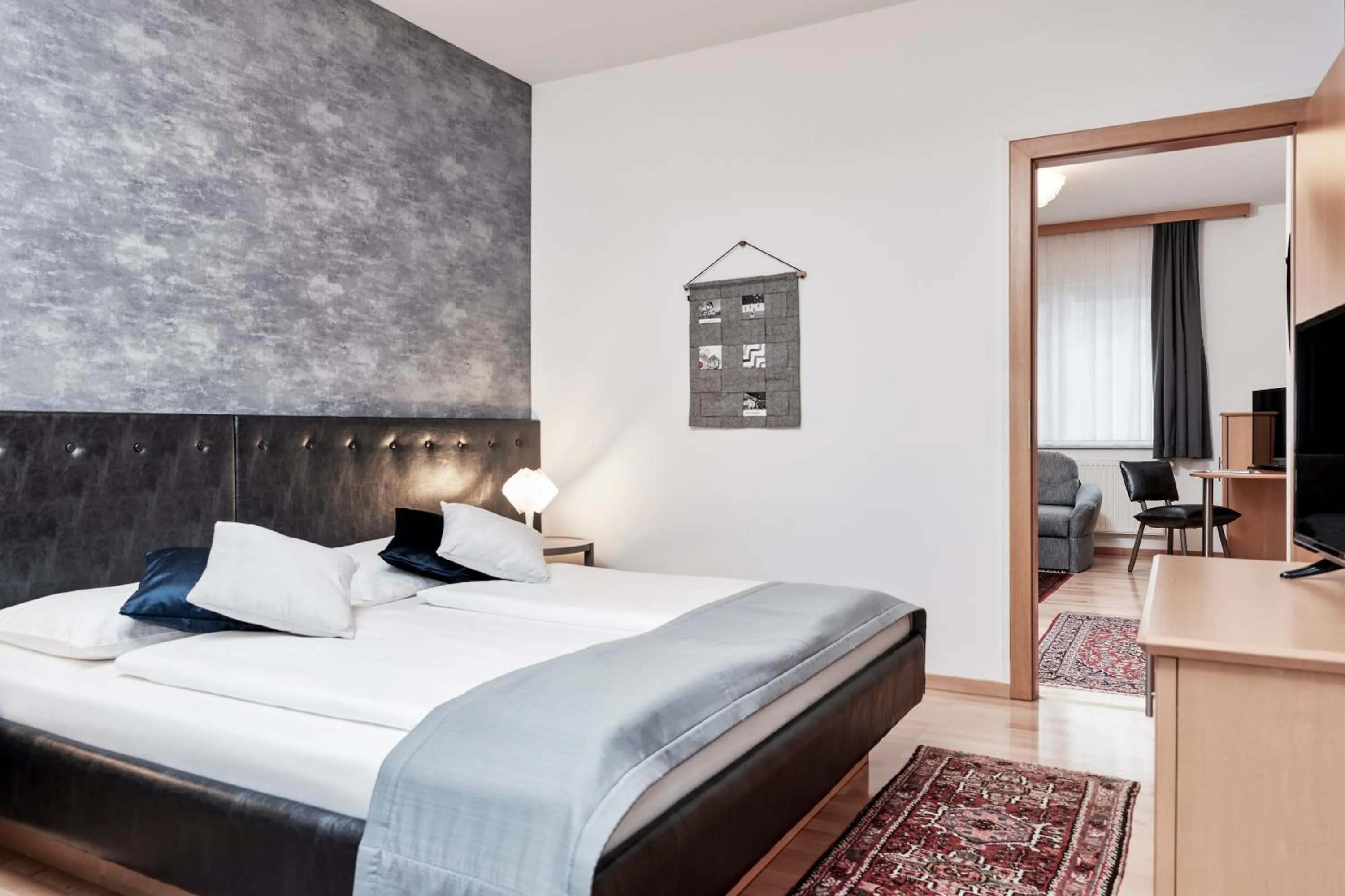 Bed in Hotel Birkenhof