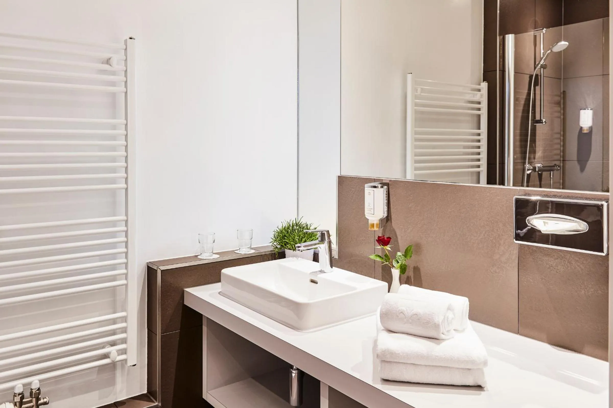 Bathroom in Hotel Birkenhof