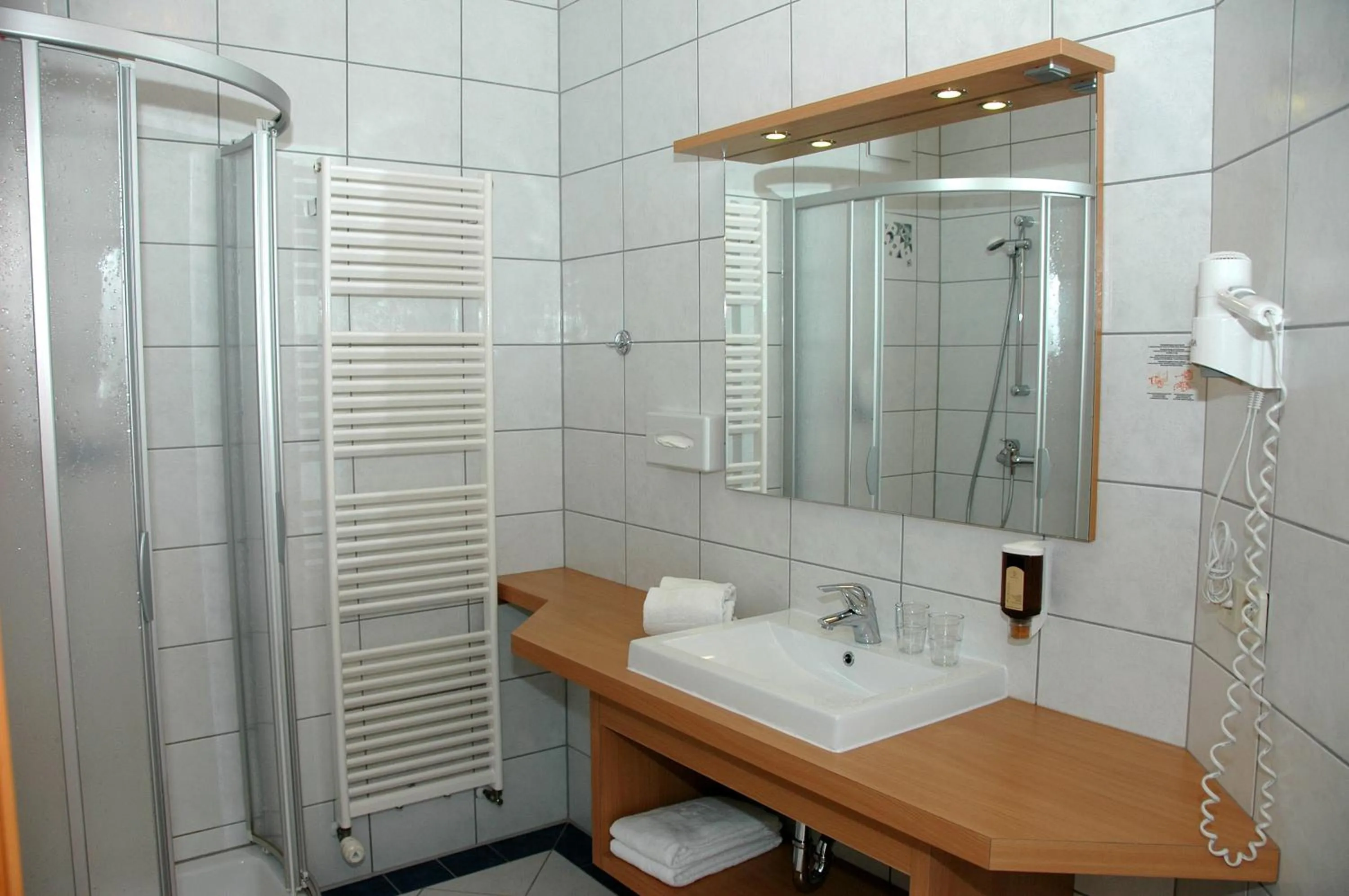 Bathroom in Hotel Birkenhof