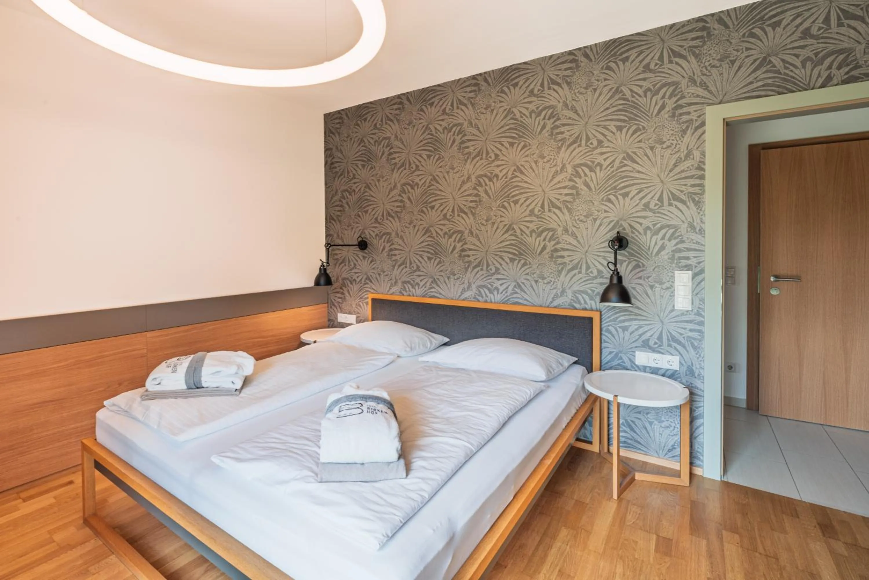 Bed in Hotel Birkenhof