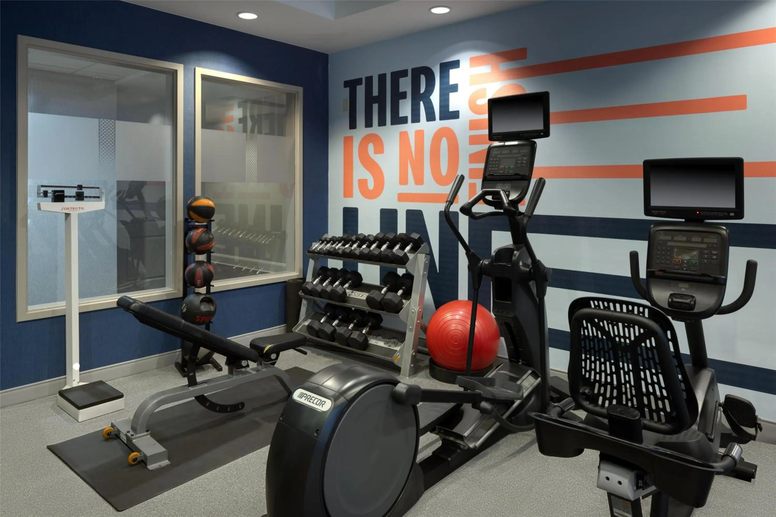 Fitness centre/facilities in Hampton Inn & Suites Jekyll Island