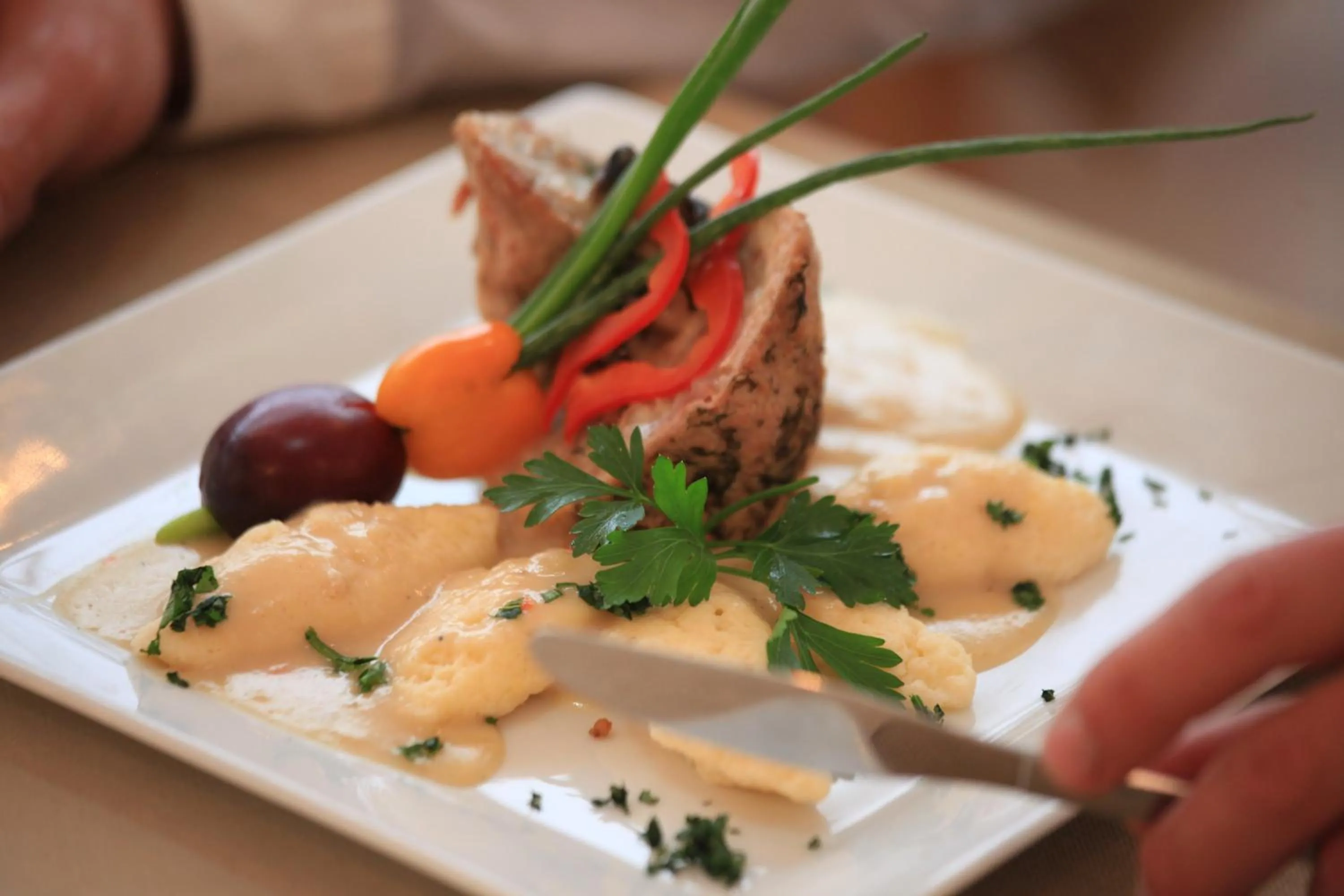 Food close-up in Hotel Cieplice MEDI & SPA