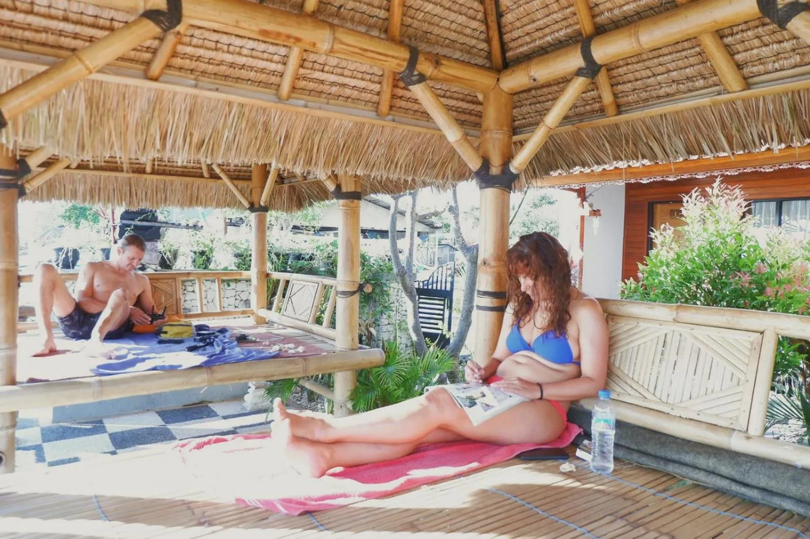 Guests in Coastal Inn Penida