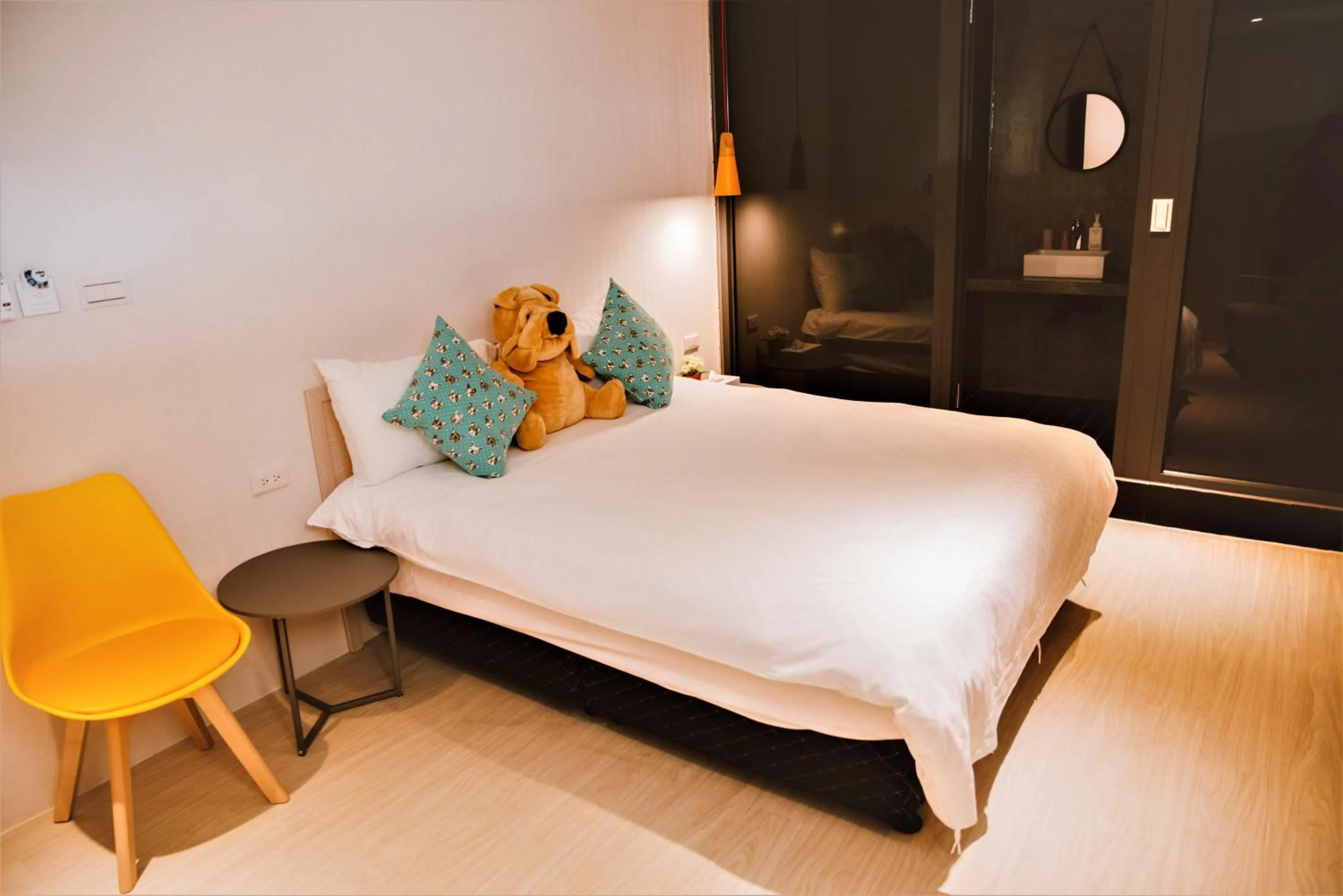 Bed in Meng Yun Ge Hotel