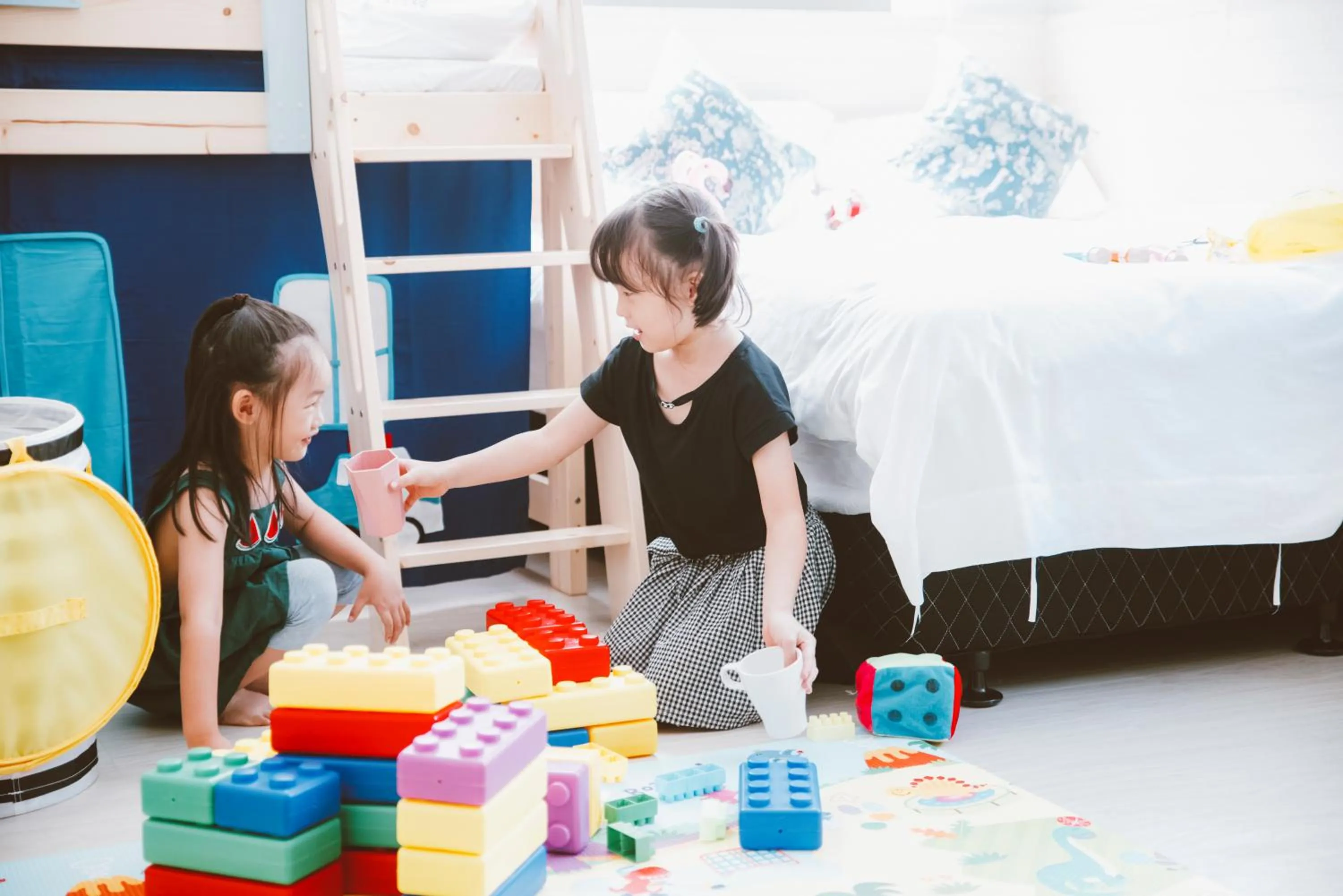 Bed in Meng Yun Ge Hotel