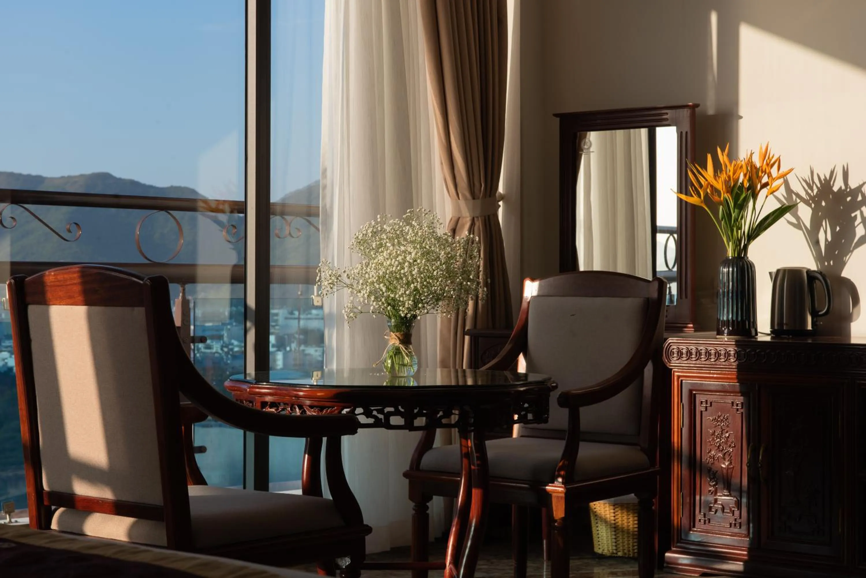 Seating area in Red Sun Nha Trang Hotel