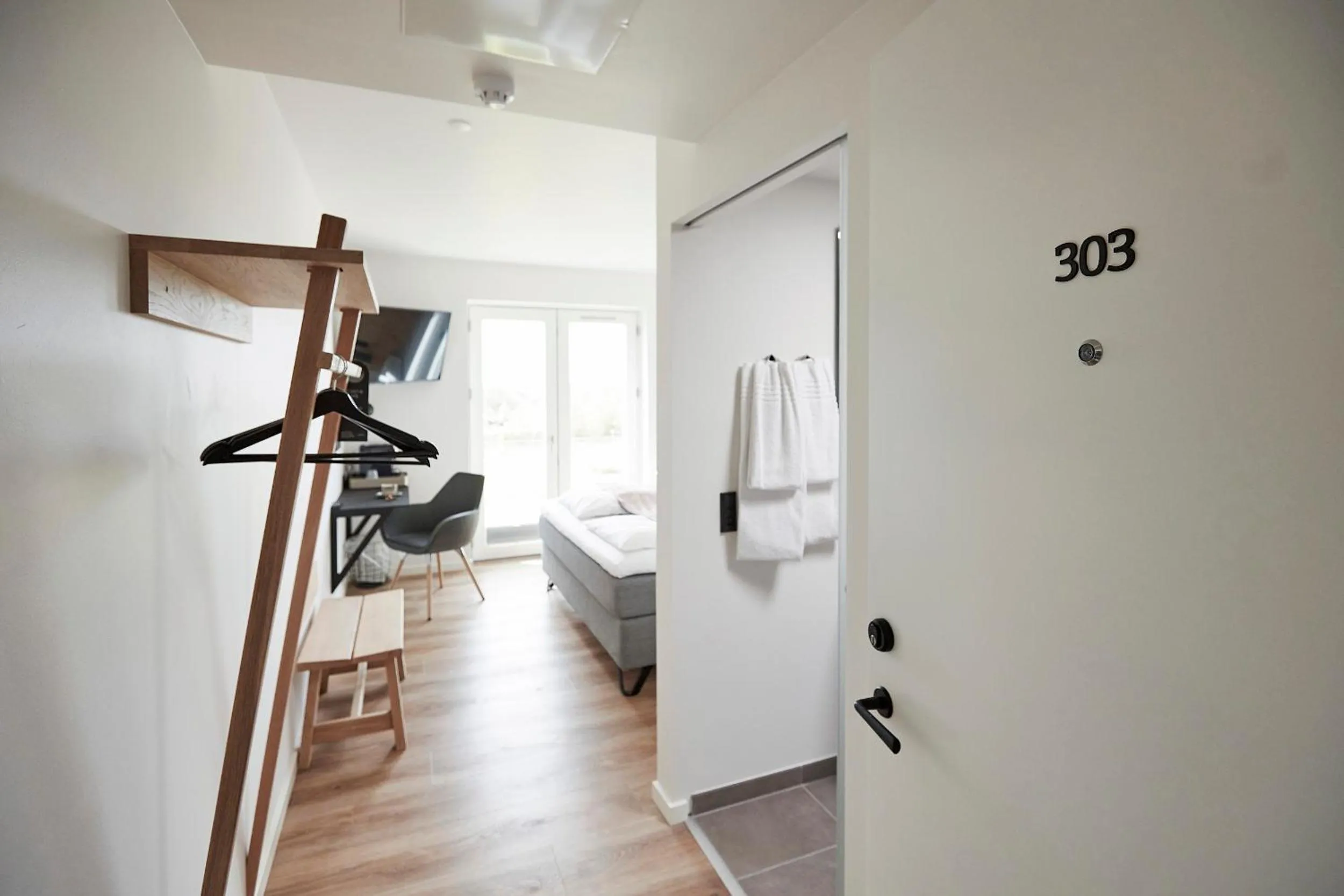 Photo of the whole room, Bed in Hotel Skjern