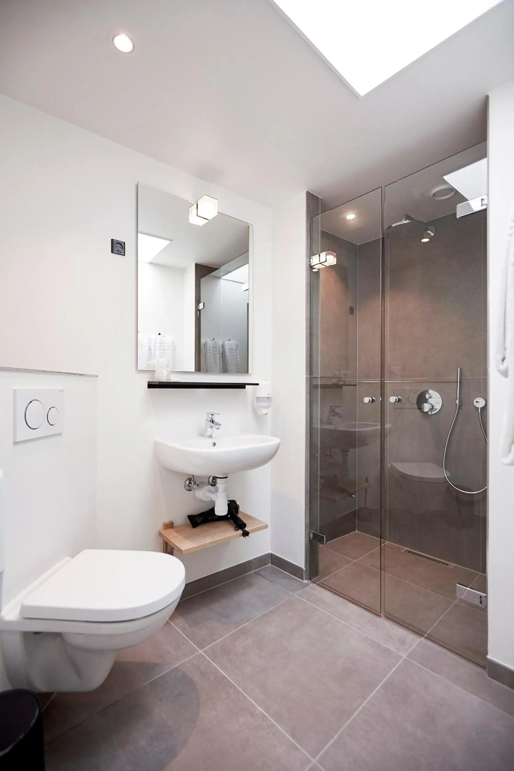 Shower in Hotel Skjern