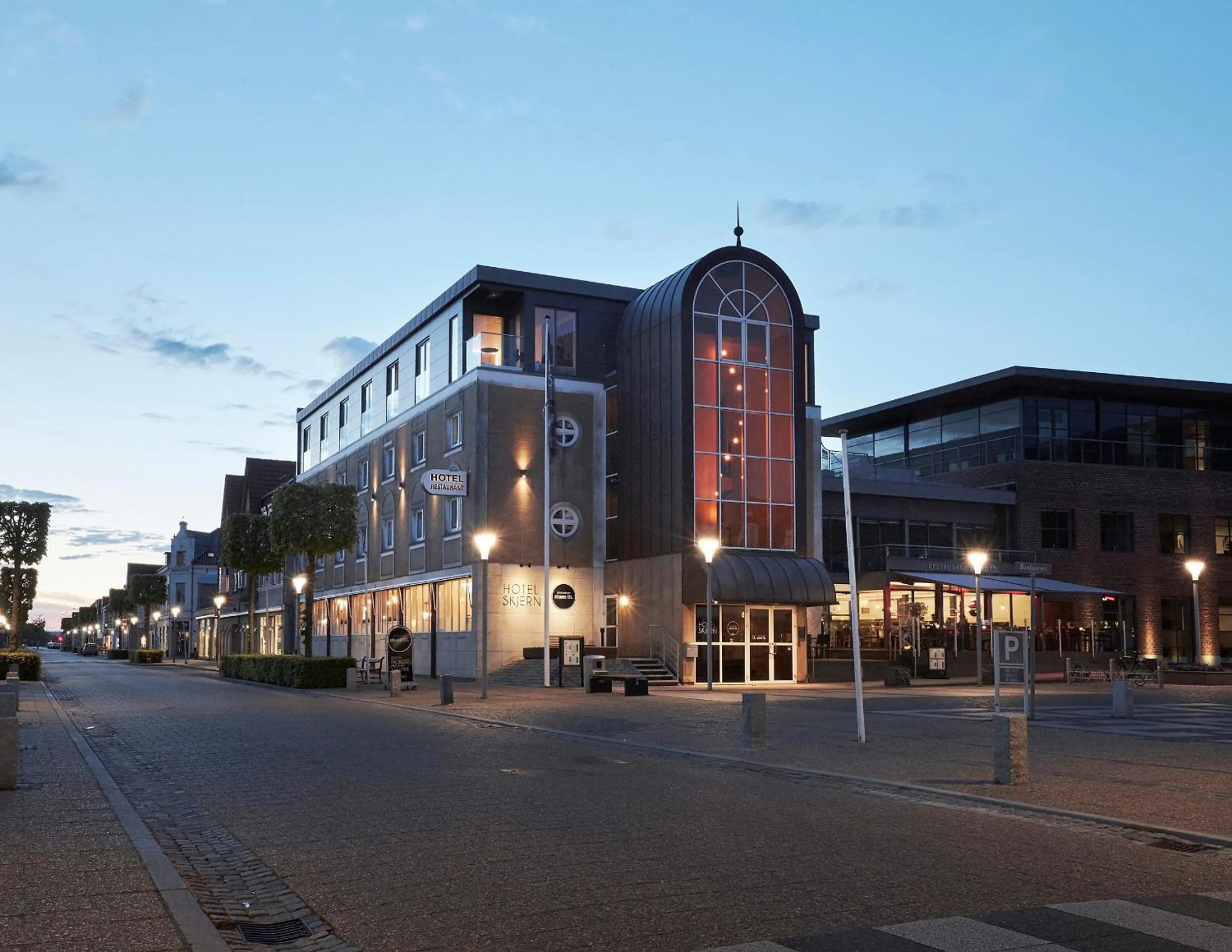 Property building in Hotel Skjern