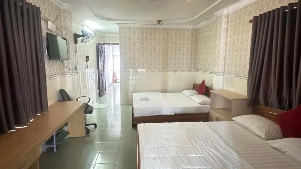 Bed in Bao Long Hotel