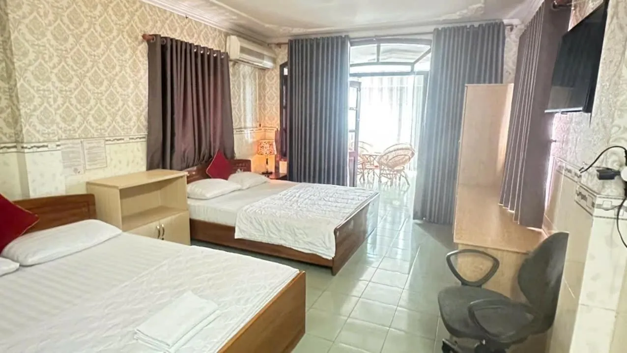 Bed in Bao Long Hotel