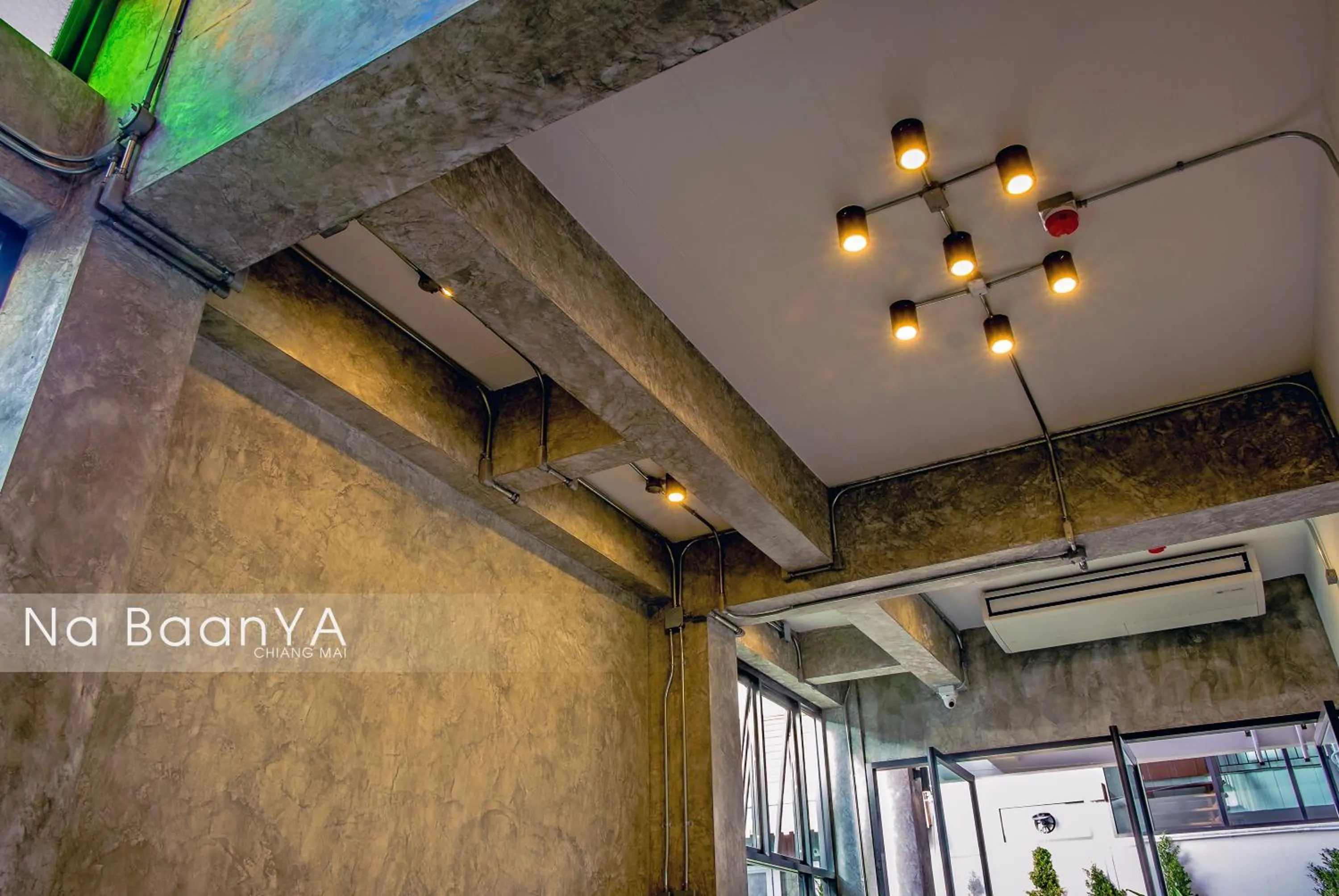 Living room in Na BaanYa Chiang Mai