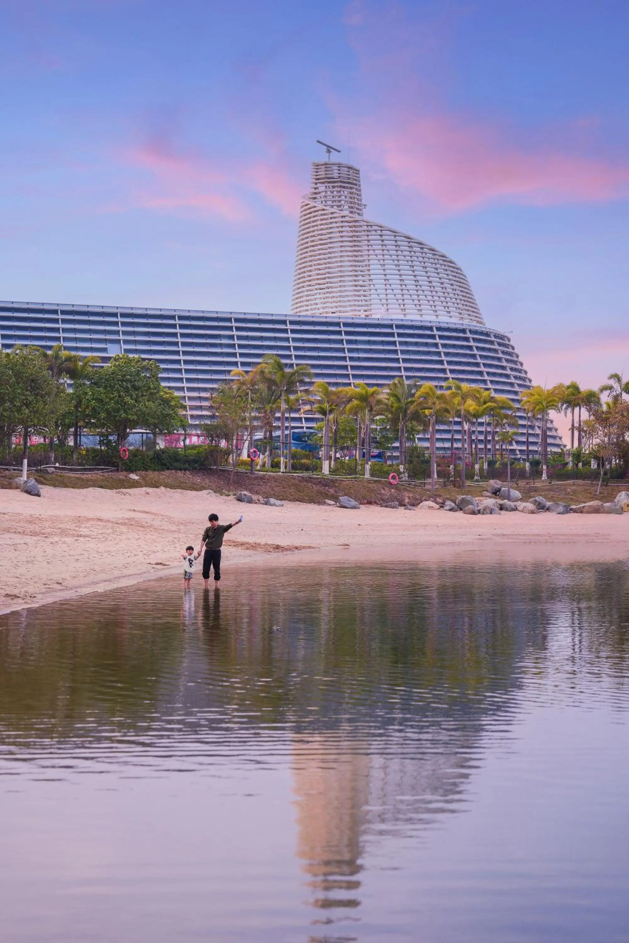 Beach in Fliport Wutong Hotel-Free Welcome Fruit & Near Exhibition Center