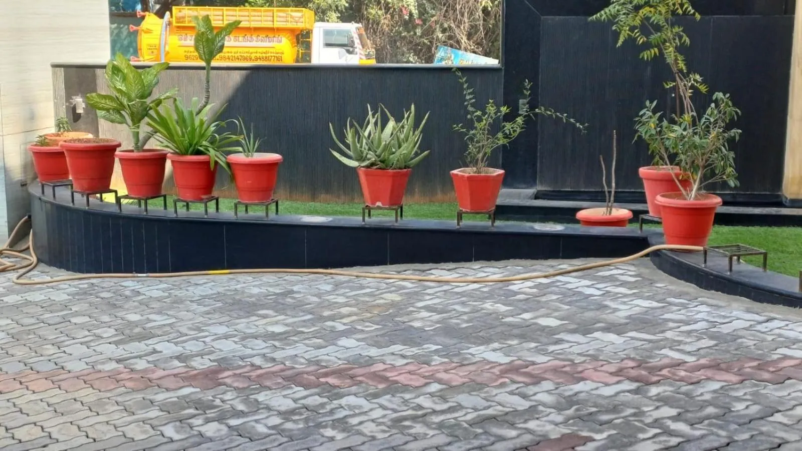 Garden view in Hotel Sriram JB Residency