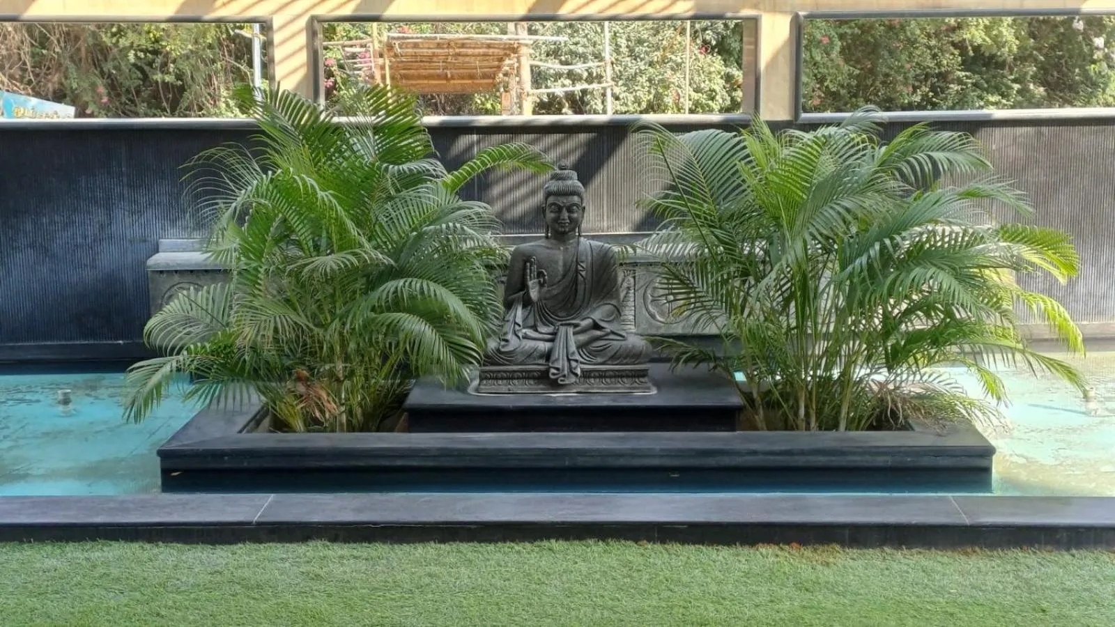 Garden view in Hotel Sriram JB Residency