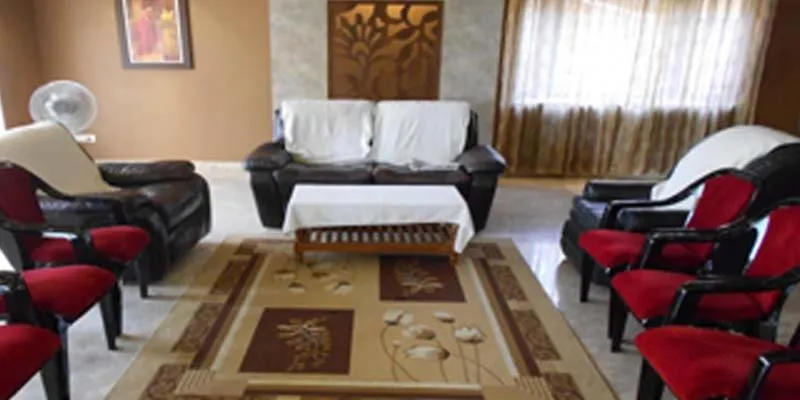 Seating area in Hotel Sriram JB Residency