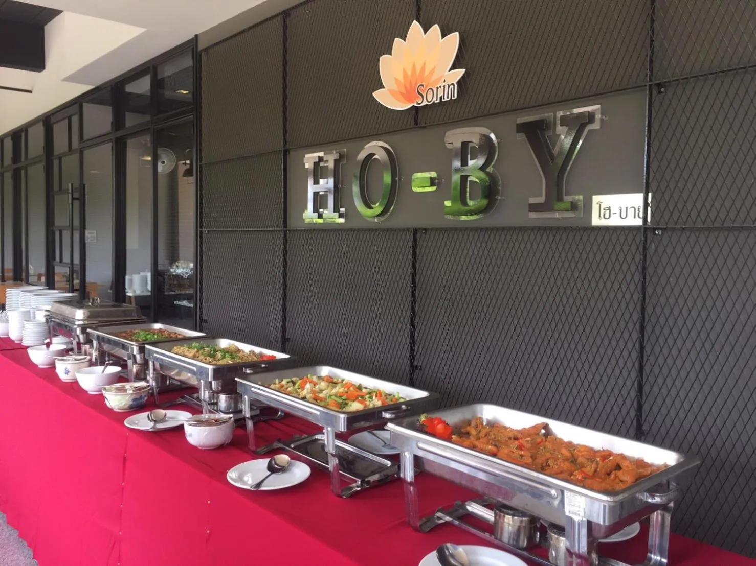 Buffet breakfast in Sorin hotel