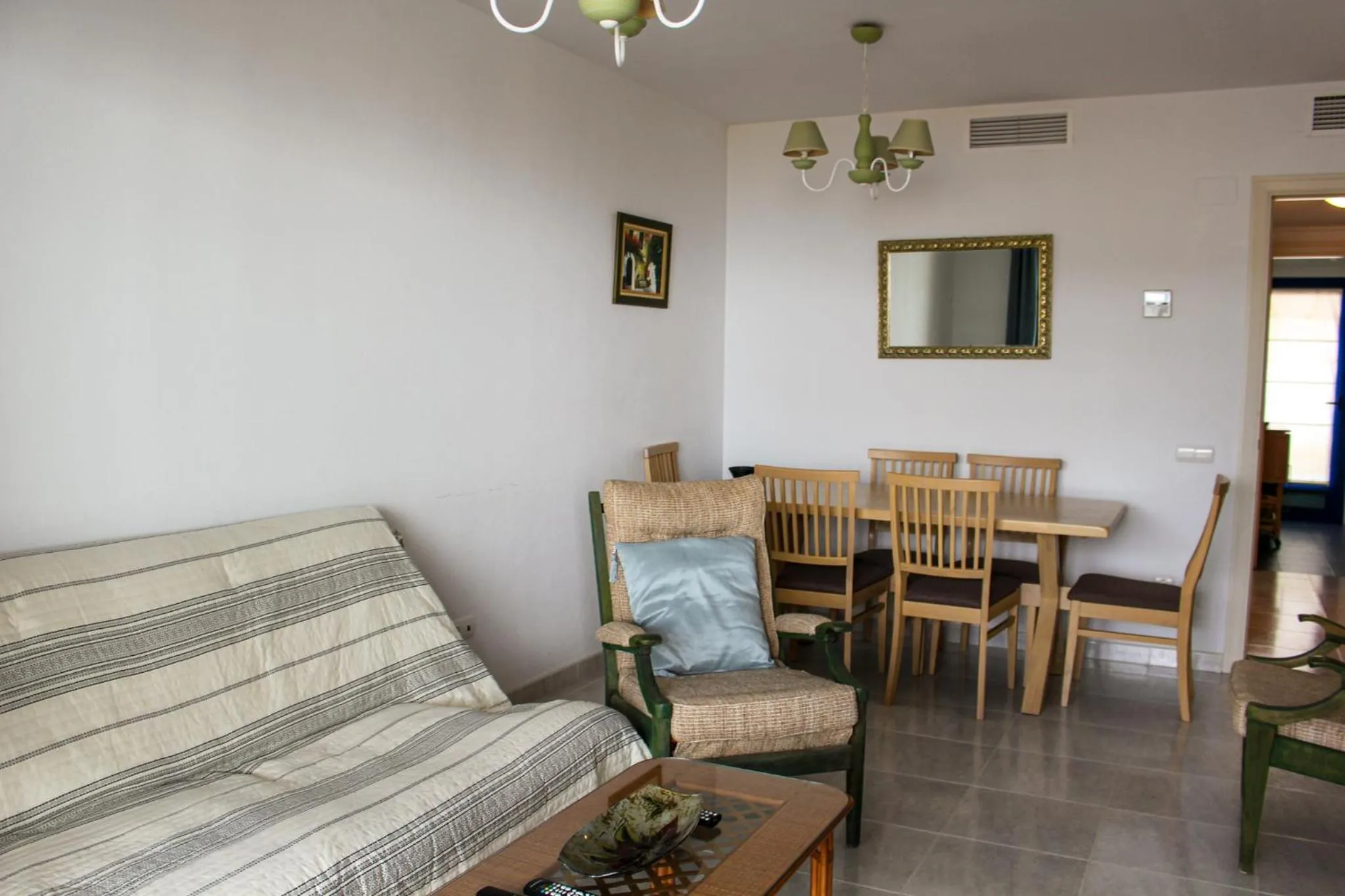 Living room in Turquesa Beach Unitursa