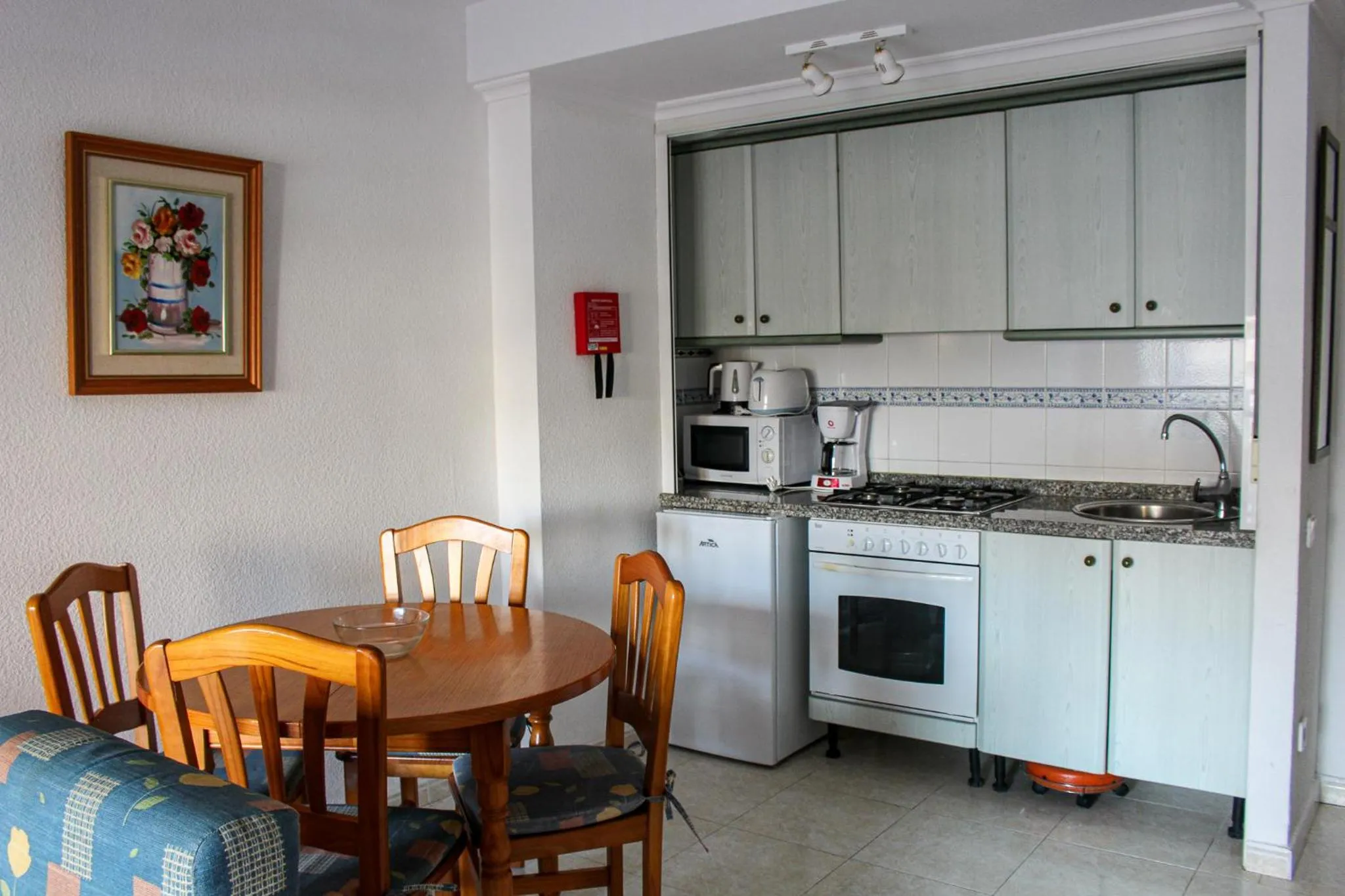 Kitchen or kitchenette in Apartamentos Zafiro Unitursa
