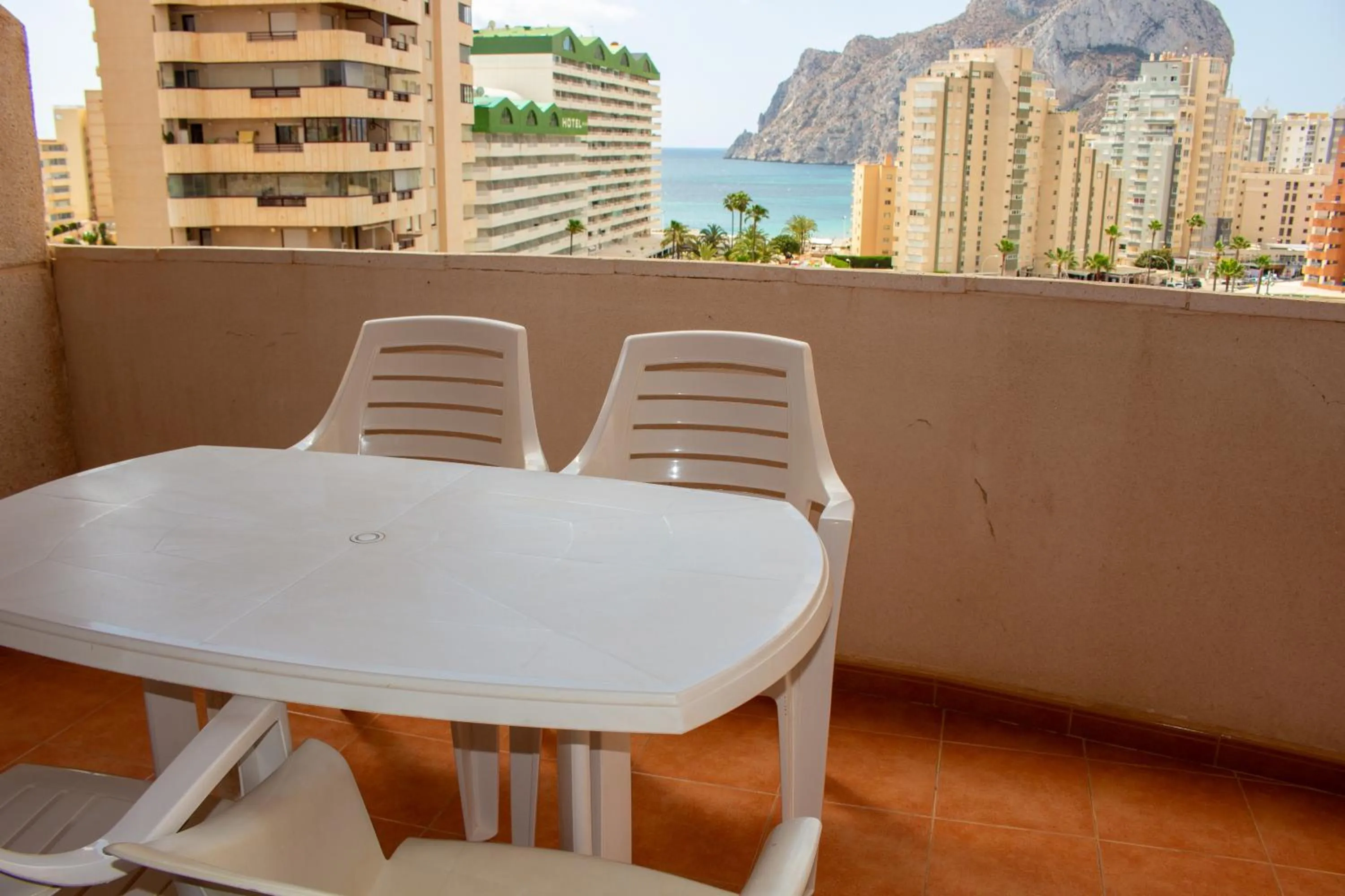 Balcony/Terrace in Apartamentos Coral Beach Unitursa