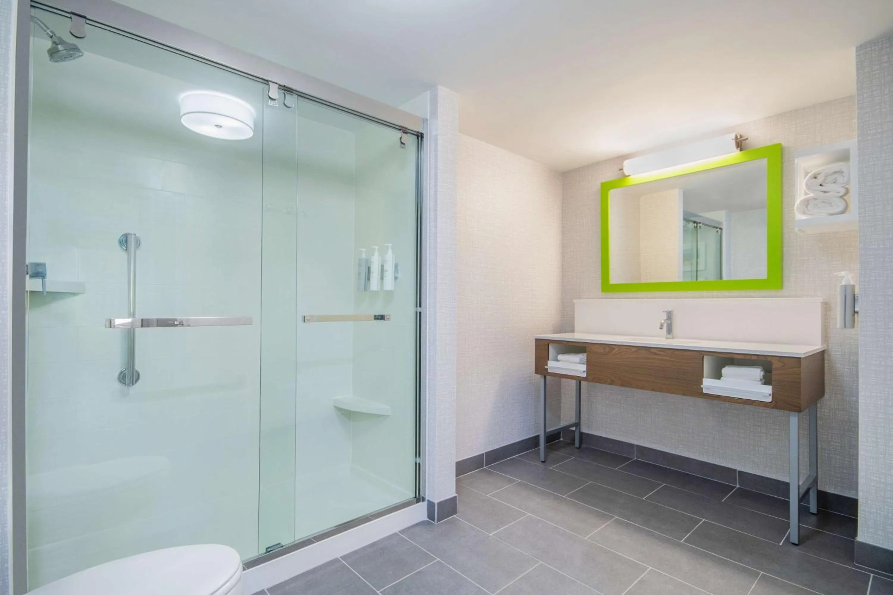 Bathroom in Hampton Inn East Aurora