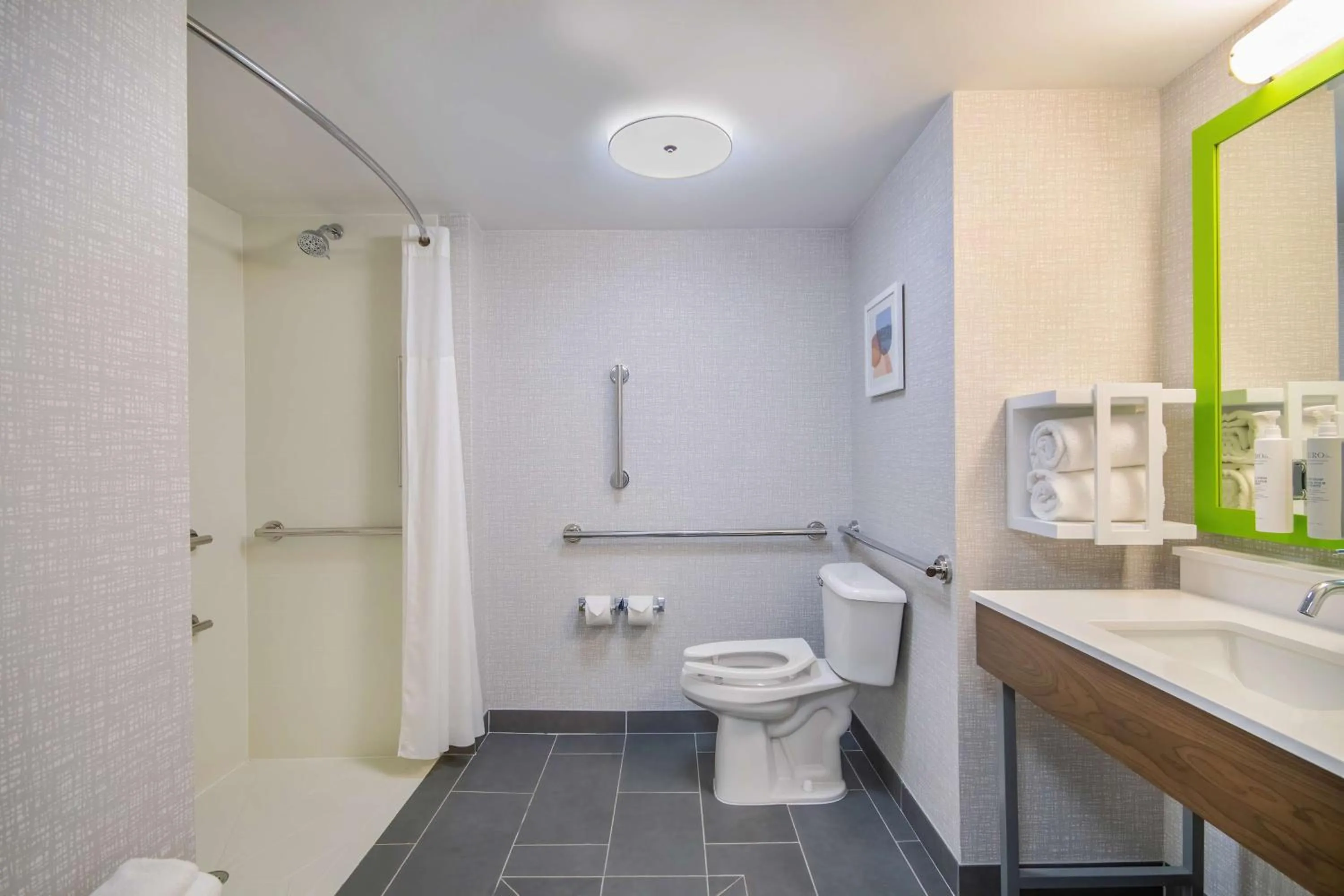 Bathroom in Hampton Inn East Aurora