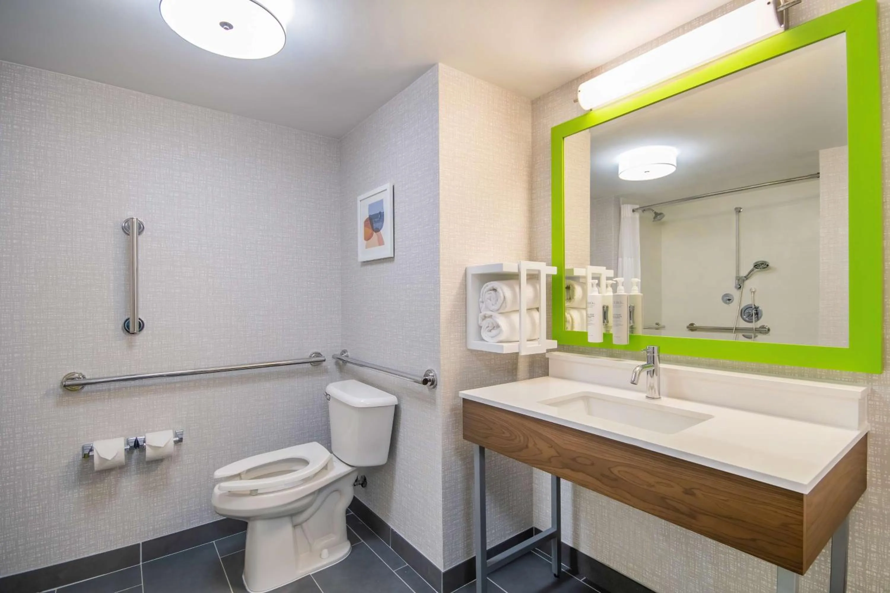 Bathroom in Hampton Inn East Aurora