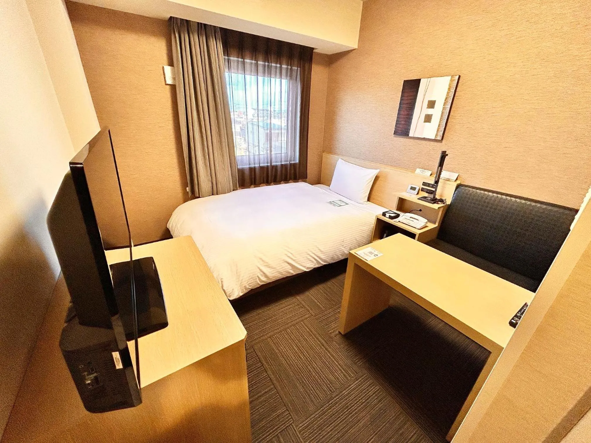 Photo of the whole room, Bed in Hotel Route-Inn Anan