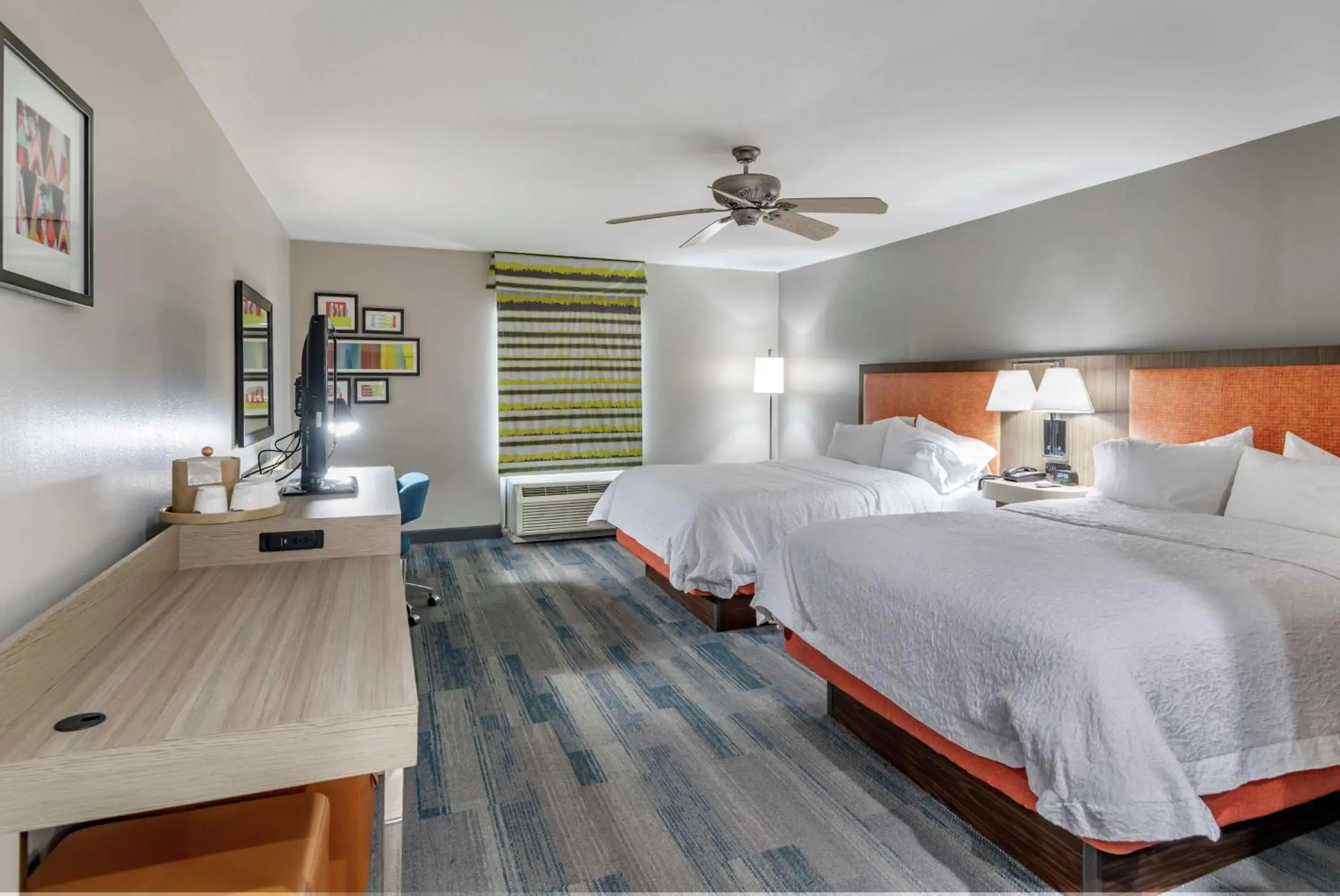 Queen Room with Two Queen Beds - Non-Smoking in Hampton Inn Brownwood Queen Room with Two Queen Beds - Non-Smoking in Hampton Inn Brownwood