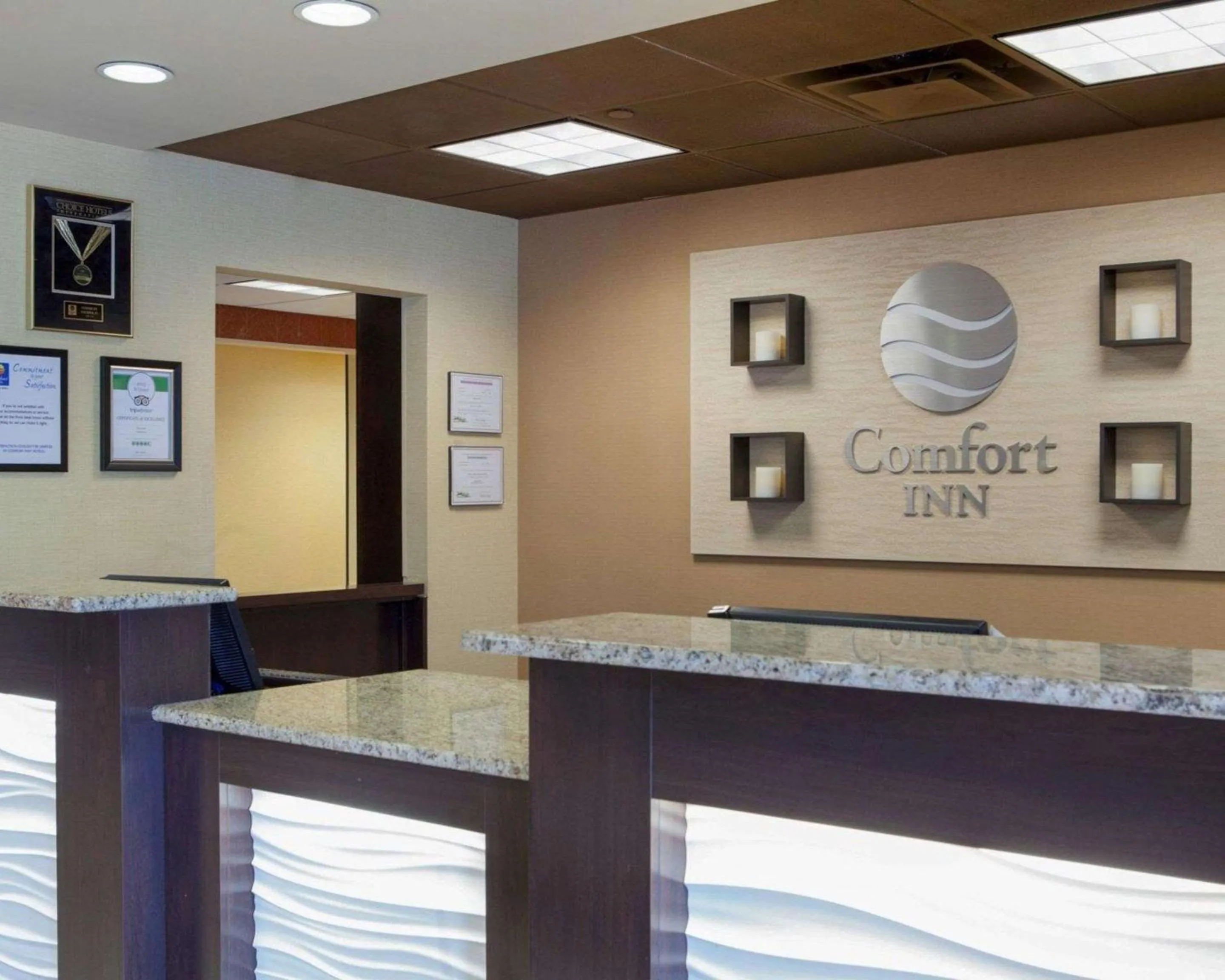 Lobby or reception in Comfort Inn Oak Ridge - Knoxville