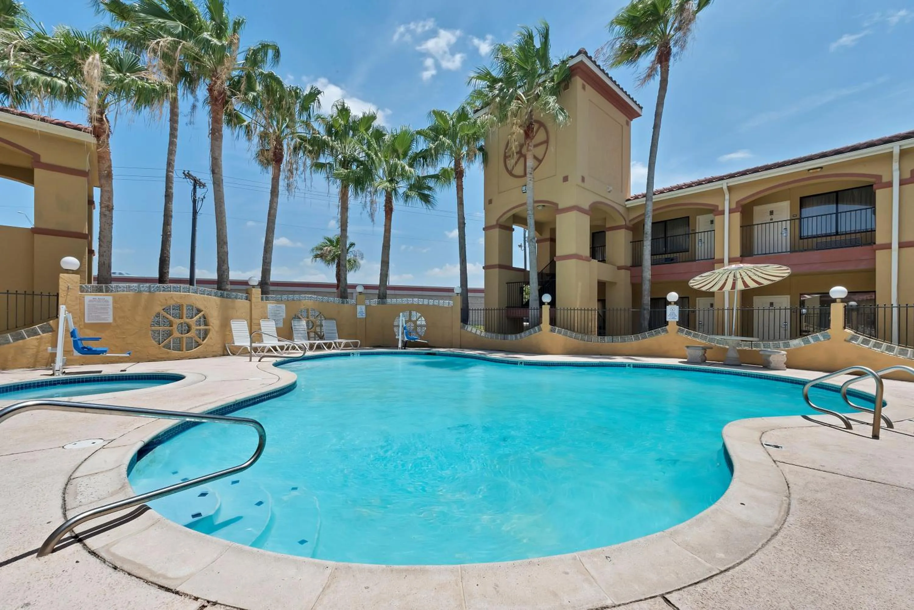 Swimming pool in Super 8 by Wyndham Weslaco