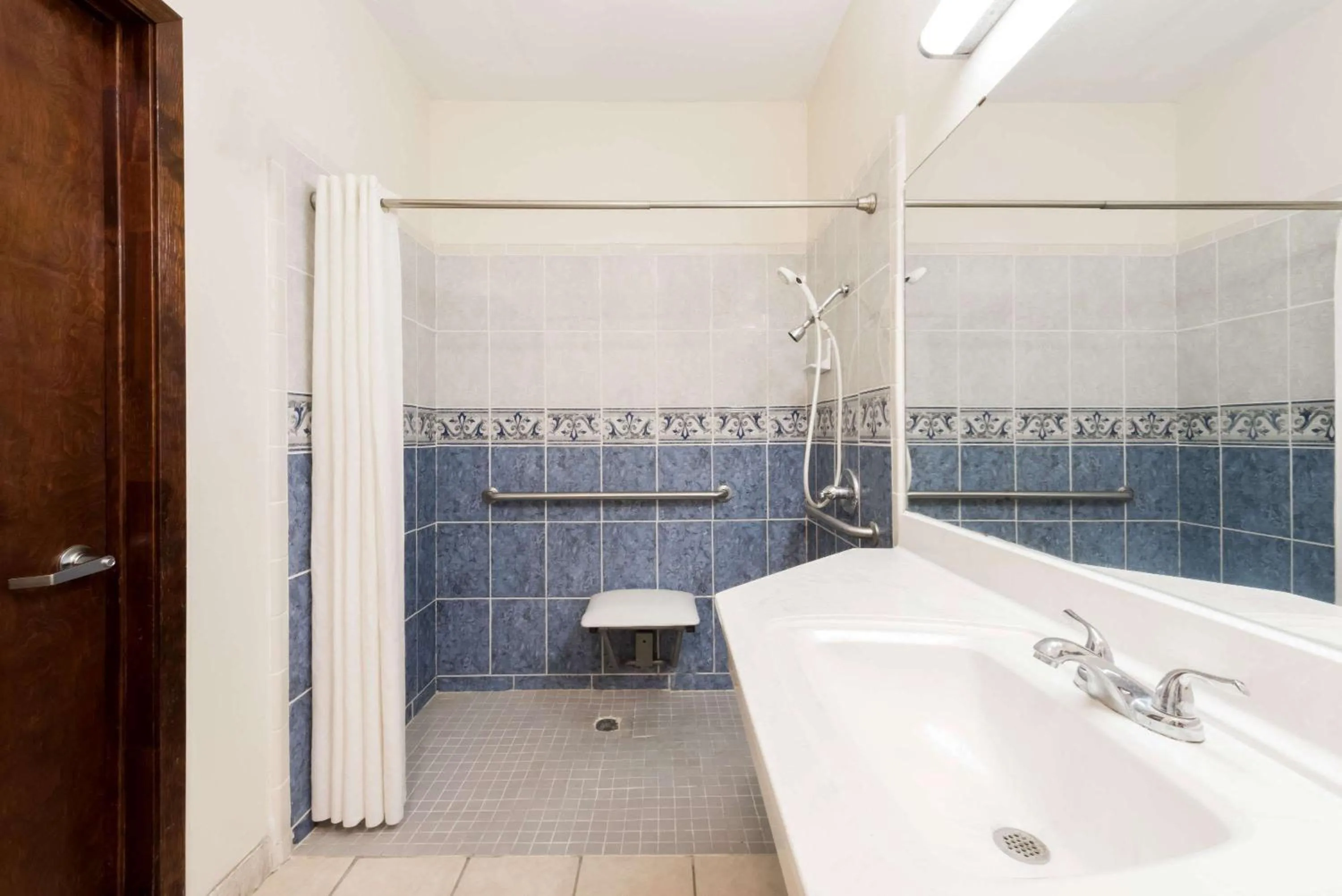 Shower in Super 8 by Wyndham Weslaco