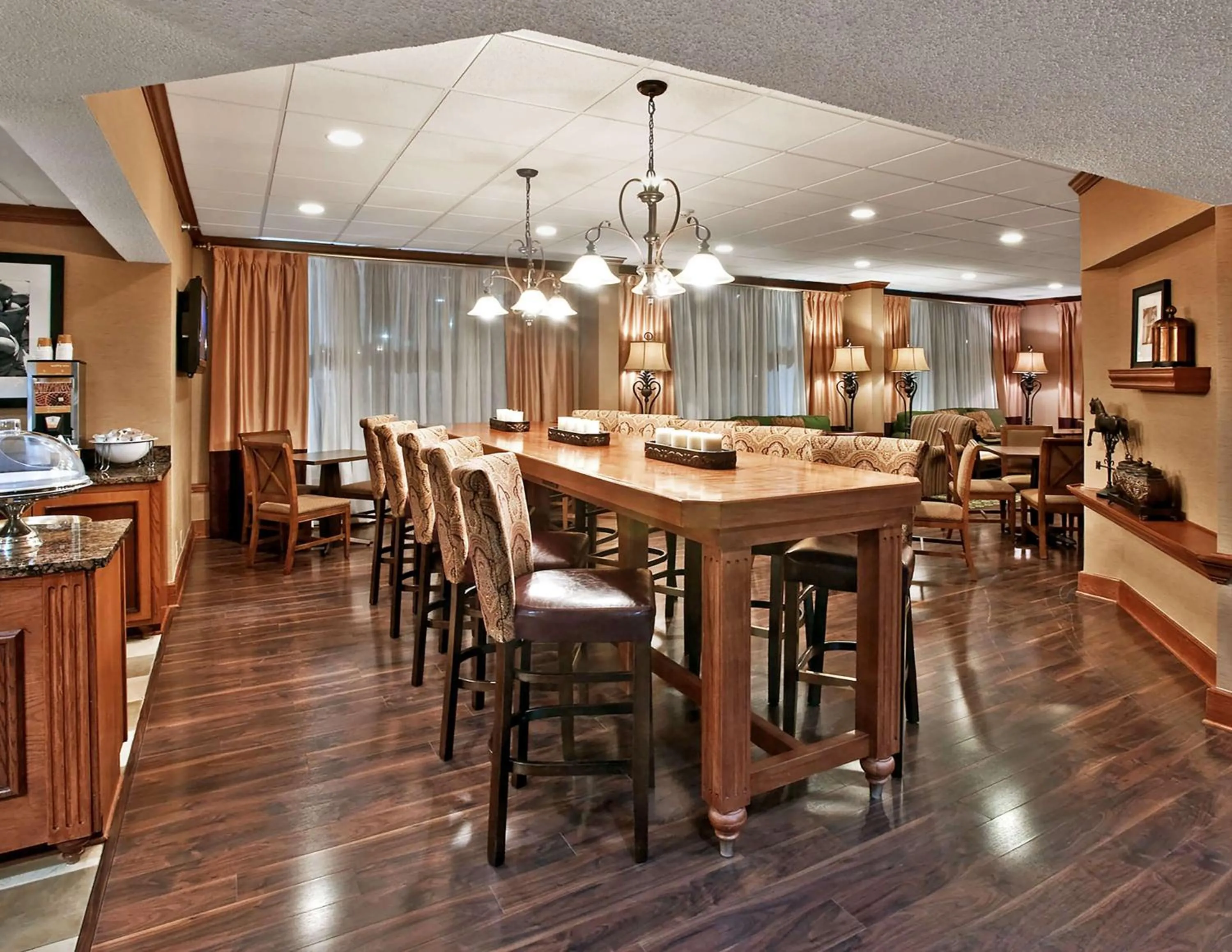 Lobby or reception in Hampton Inn Bowling Green KY