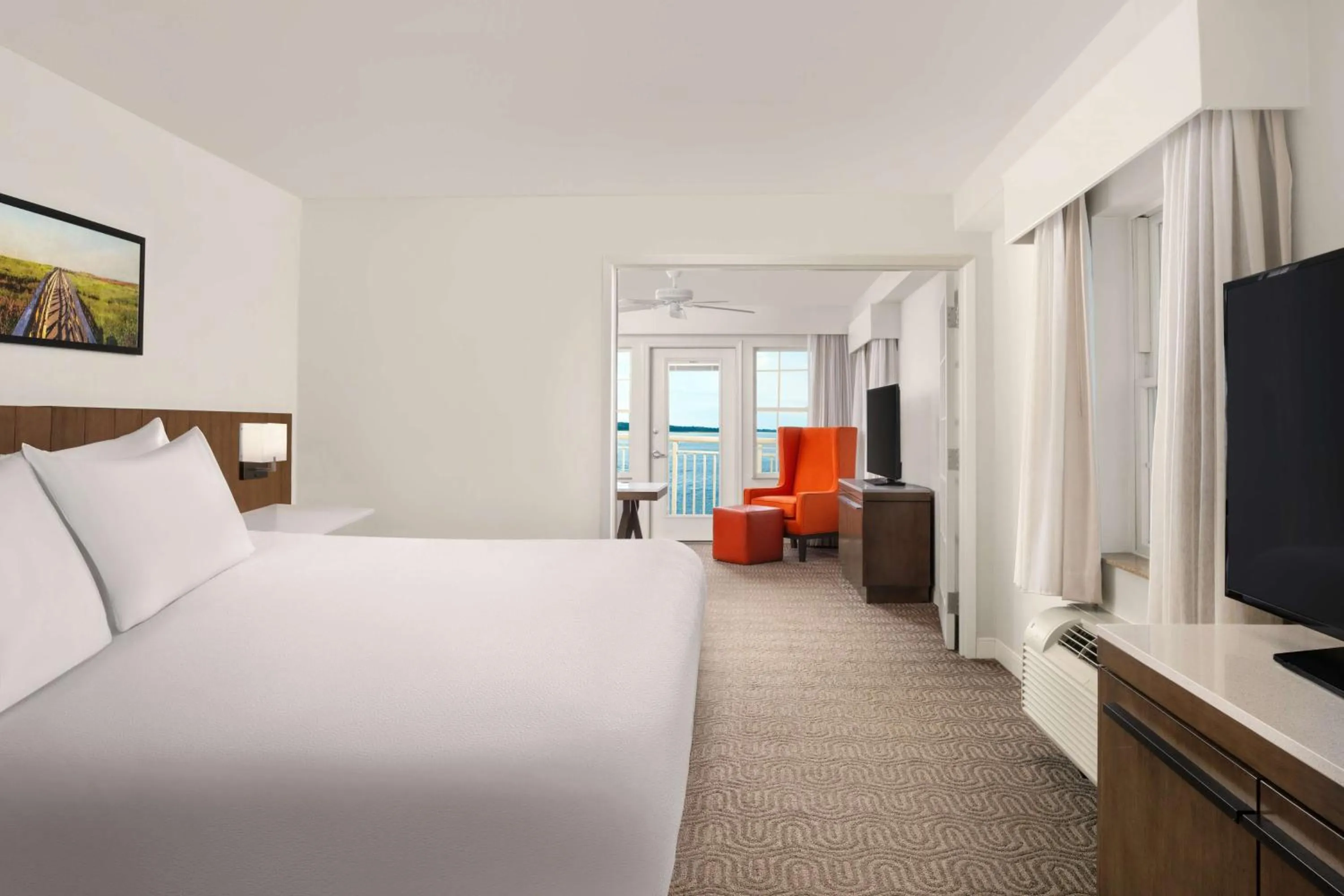 Bed in Hilton Garden Inn Kent Island Marina