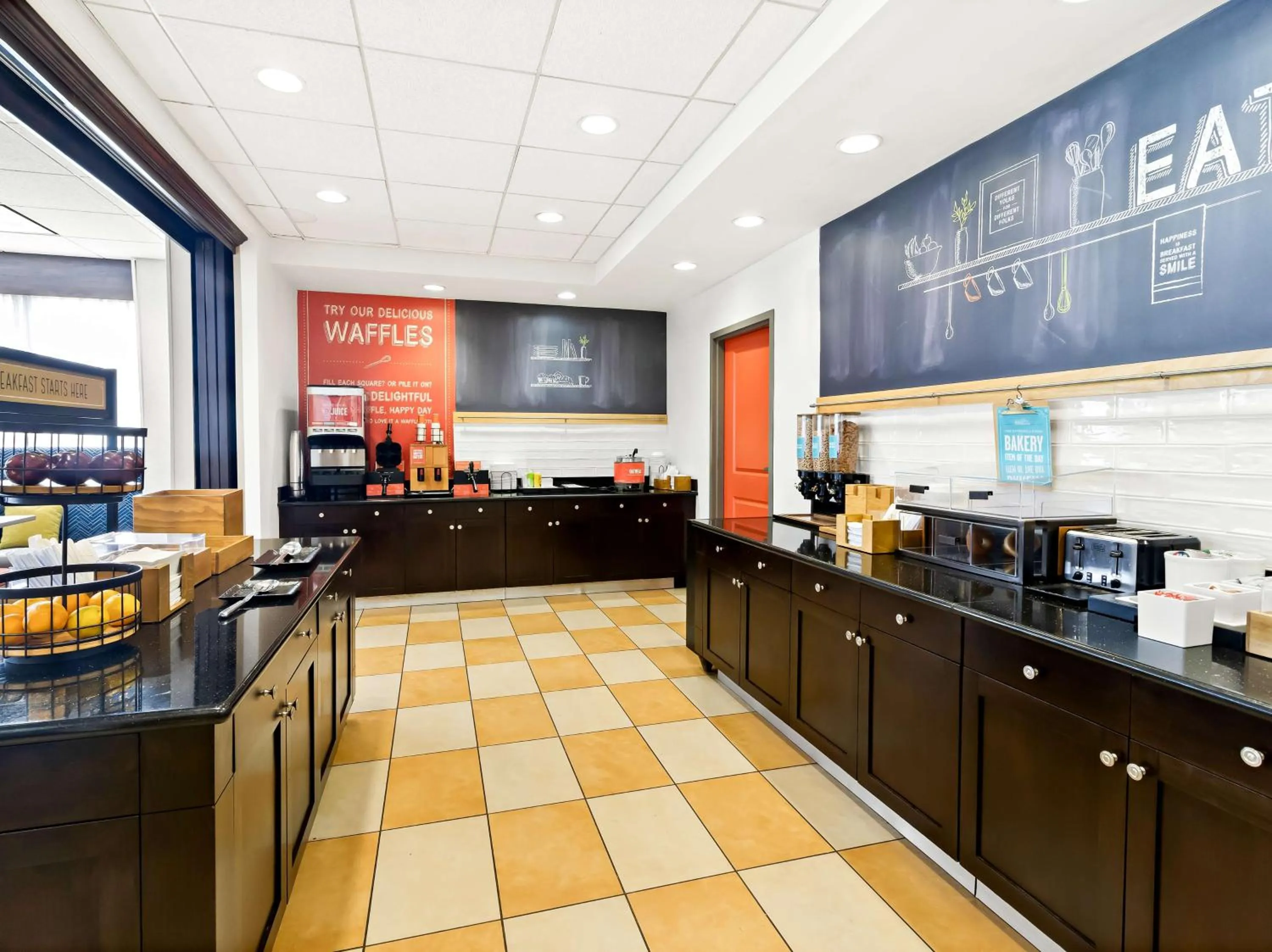 Breakfast in Hampton Inn Blytheville