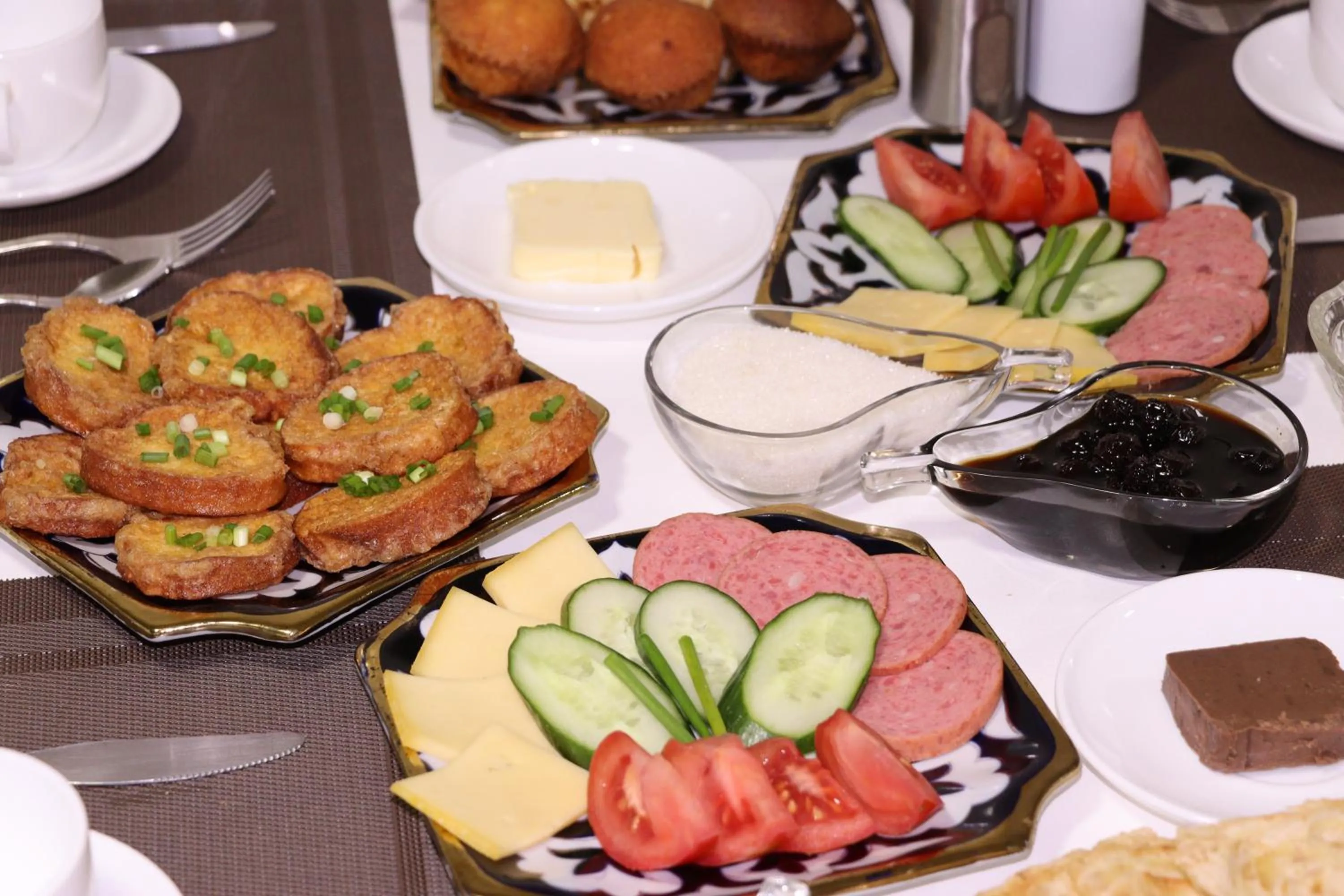 Breakfast in Al Bukhari Boutique Hotel