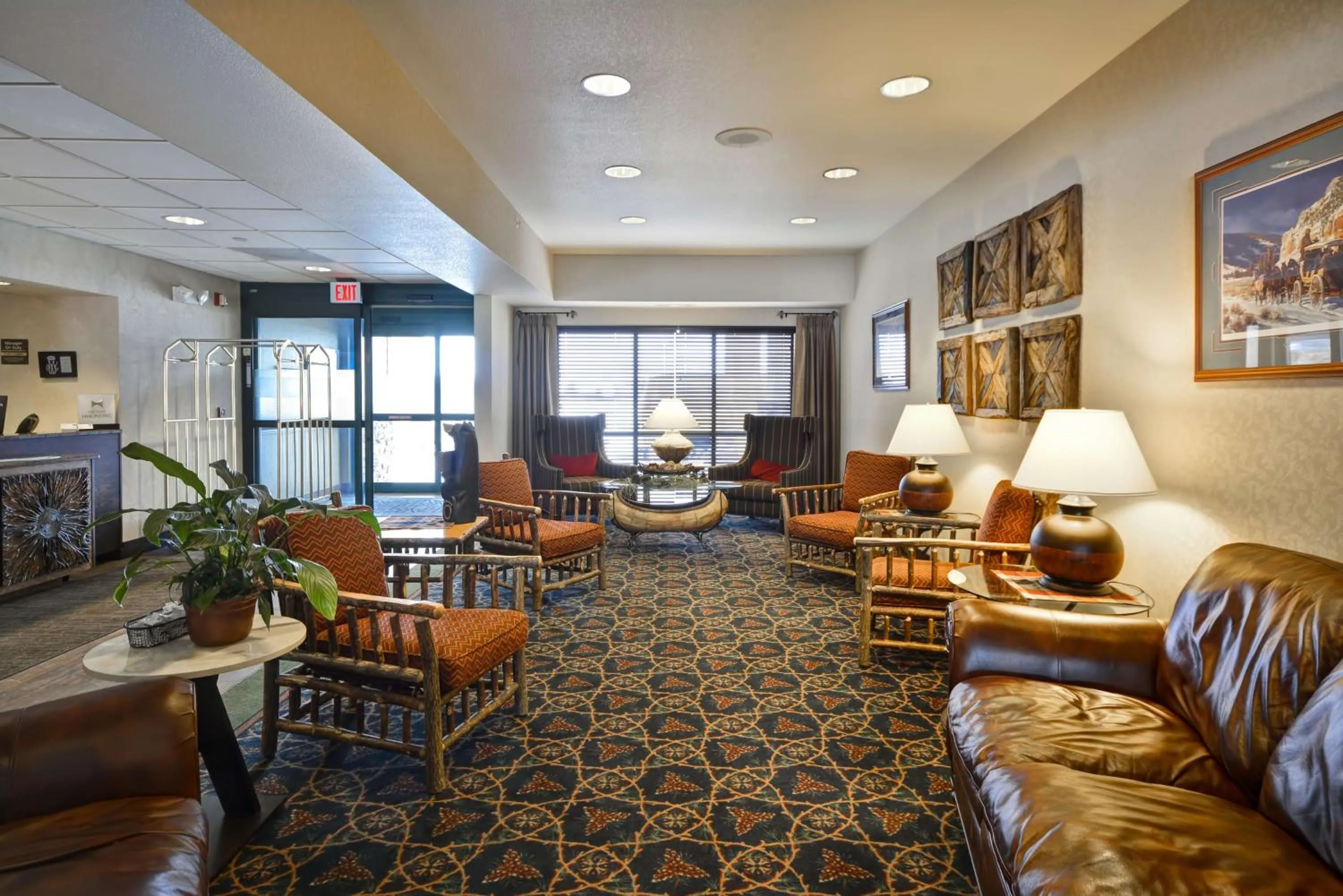 Lobby or reception in Hampton Inn Bozeman