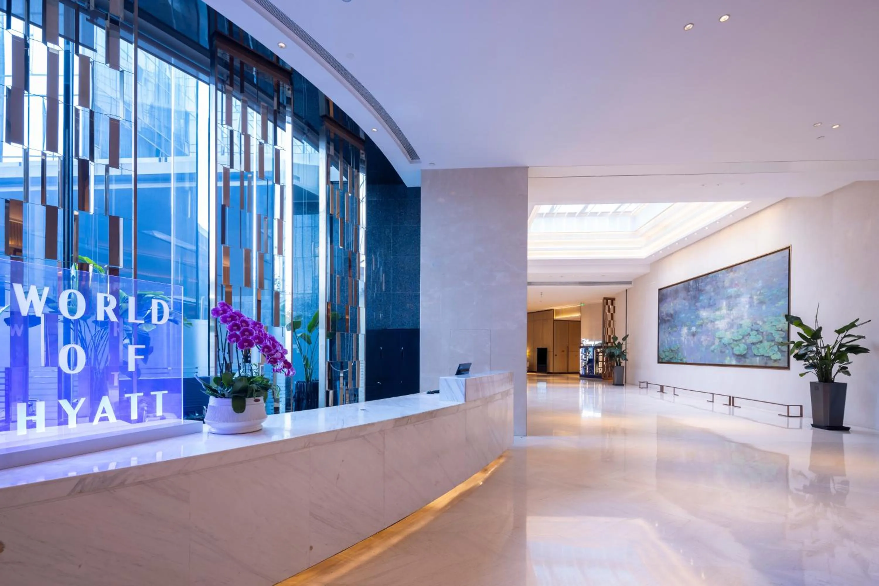 Lobby or reception in Hyatt House Shanghai Hongqiao CBD