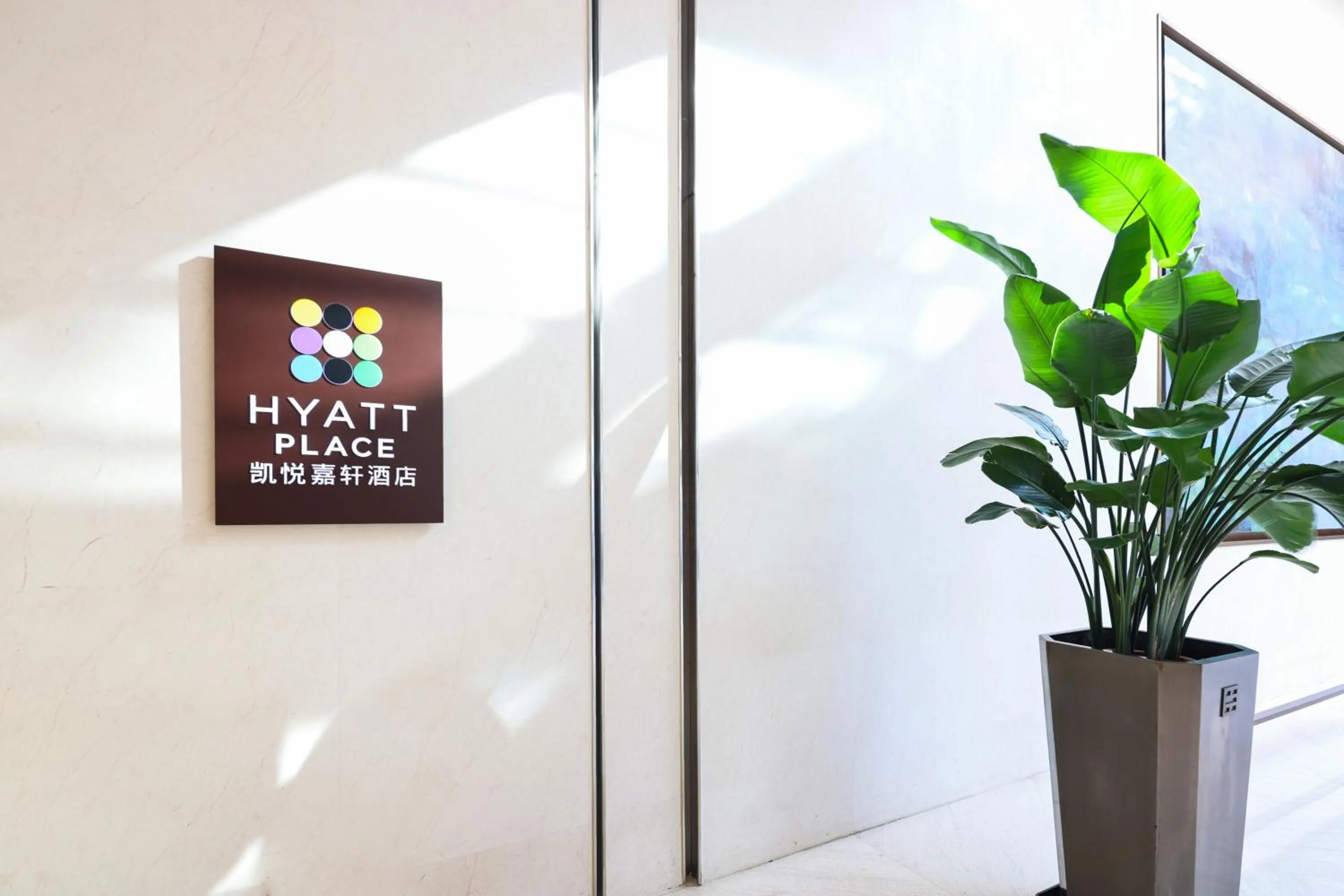 Decorative detail in Hyatt House Shanghai Hongqiao CBD