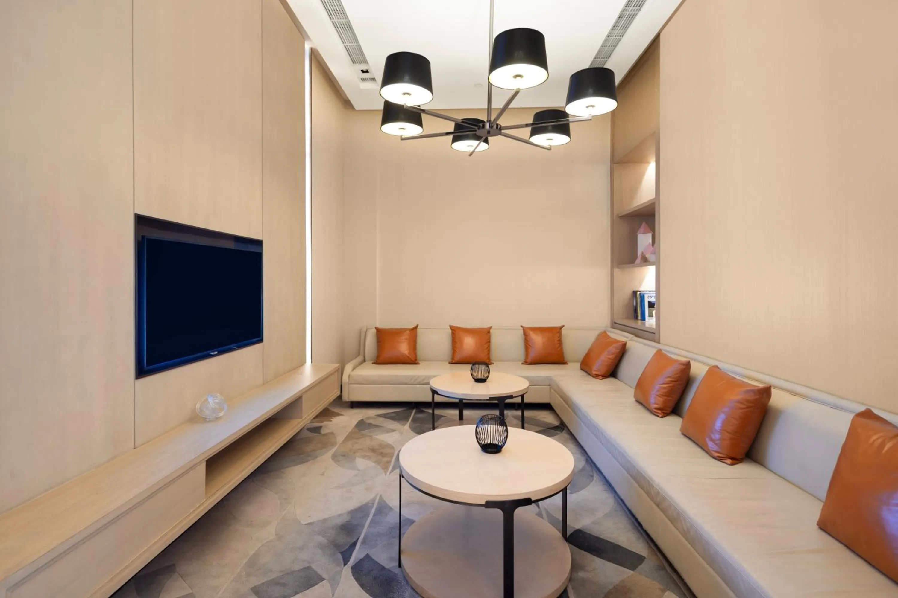 Seating area in Hyatt House Shanghai Hongqiao CBD