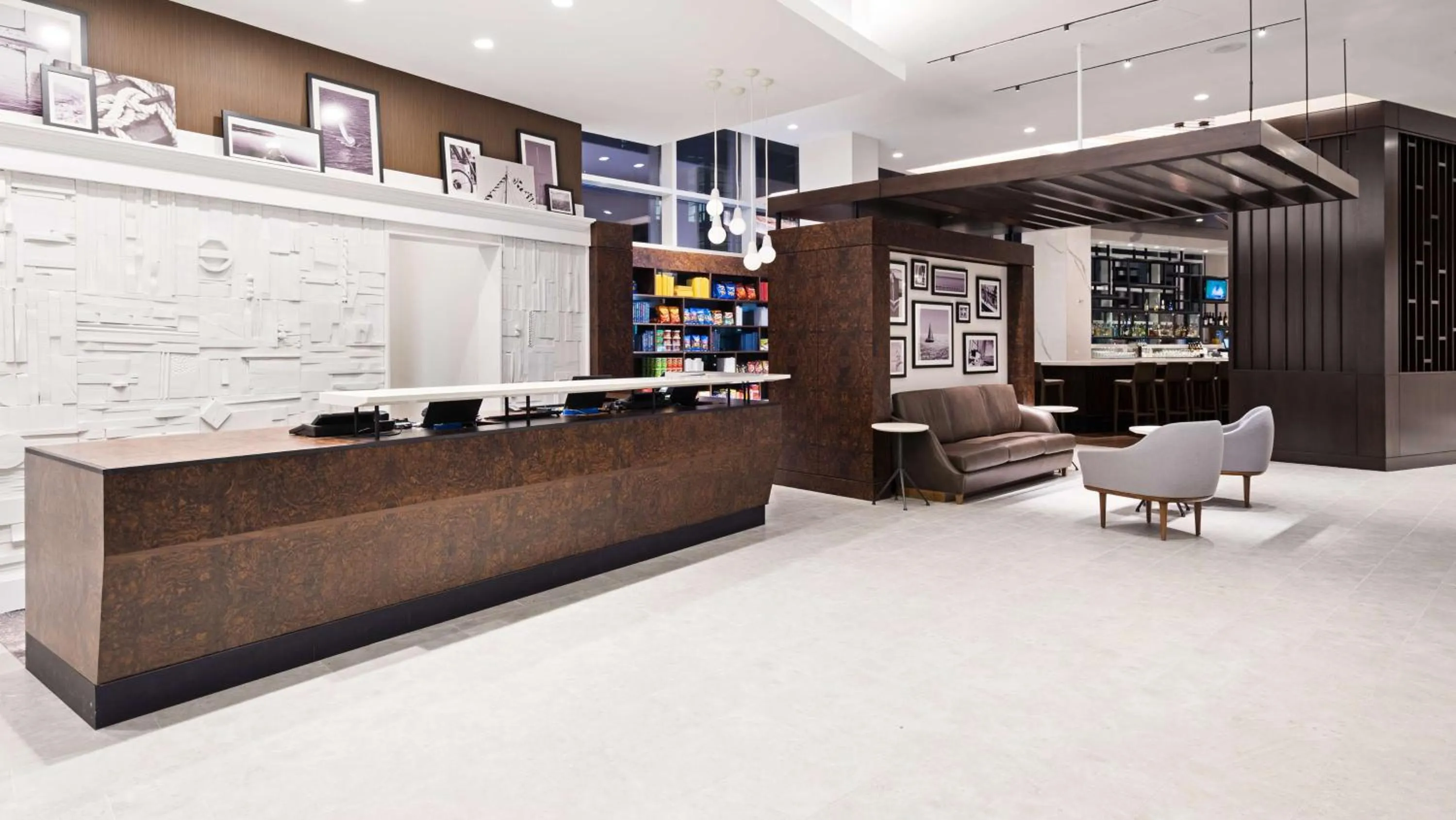 Lobby or reception in Hyatt House Washington DC/The Wharf