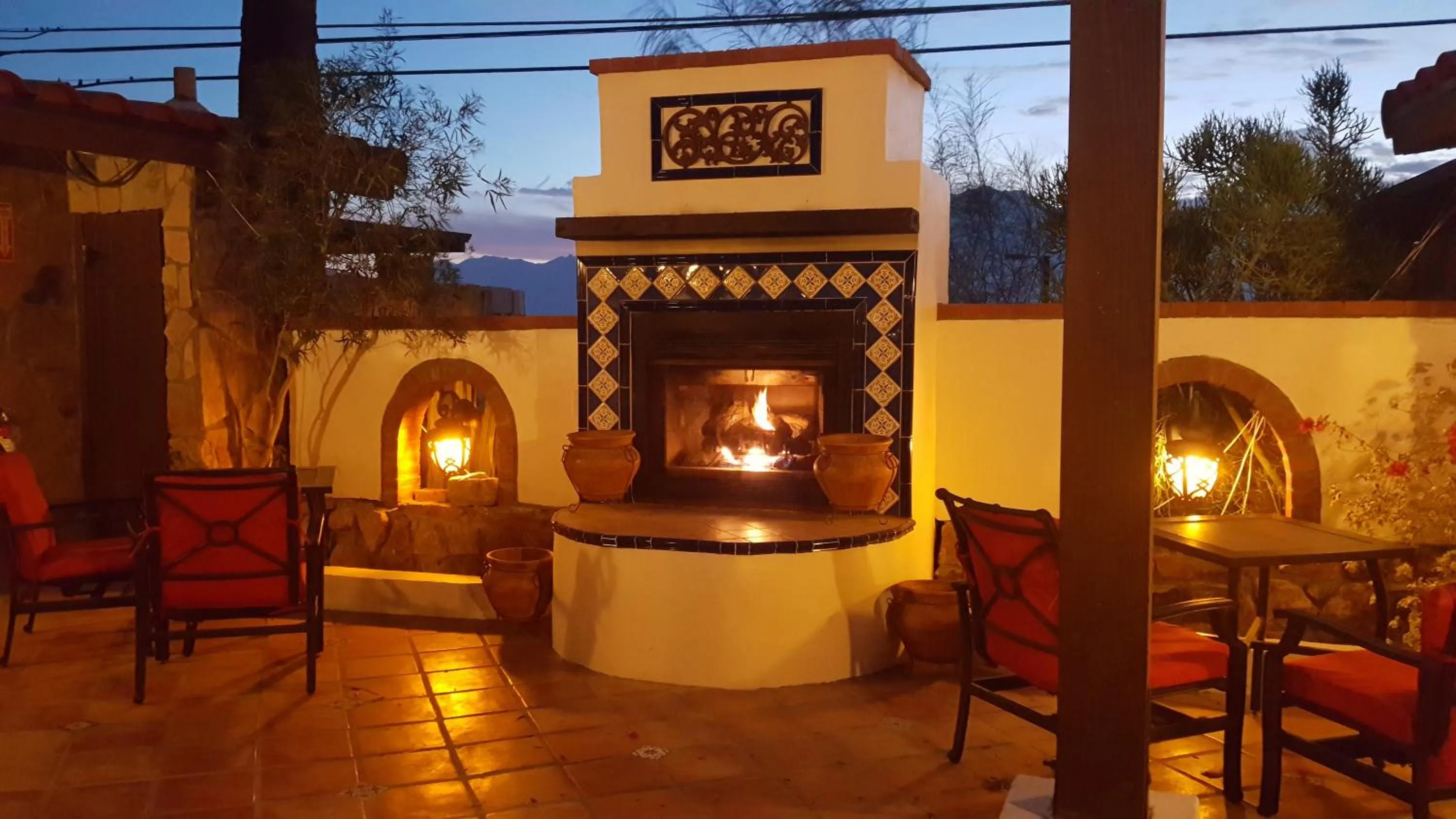 Patio in Tuscan Springs Hotel & Spa