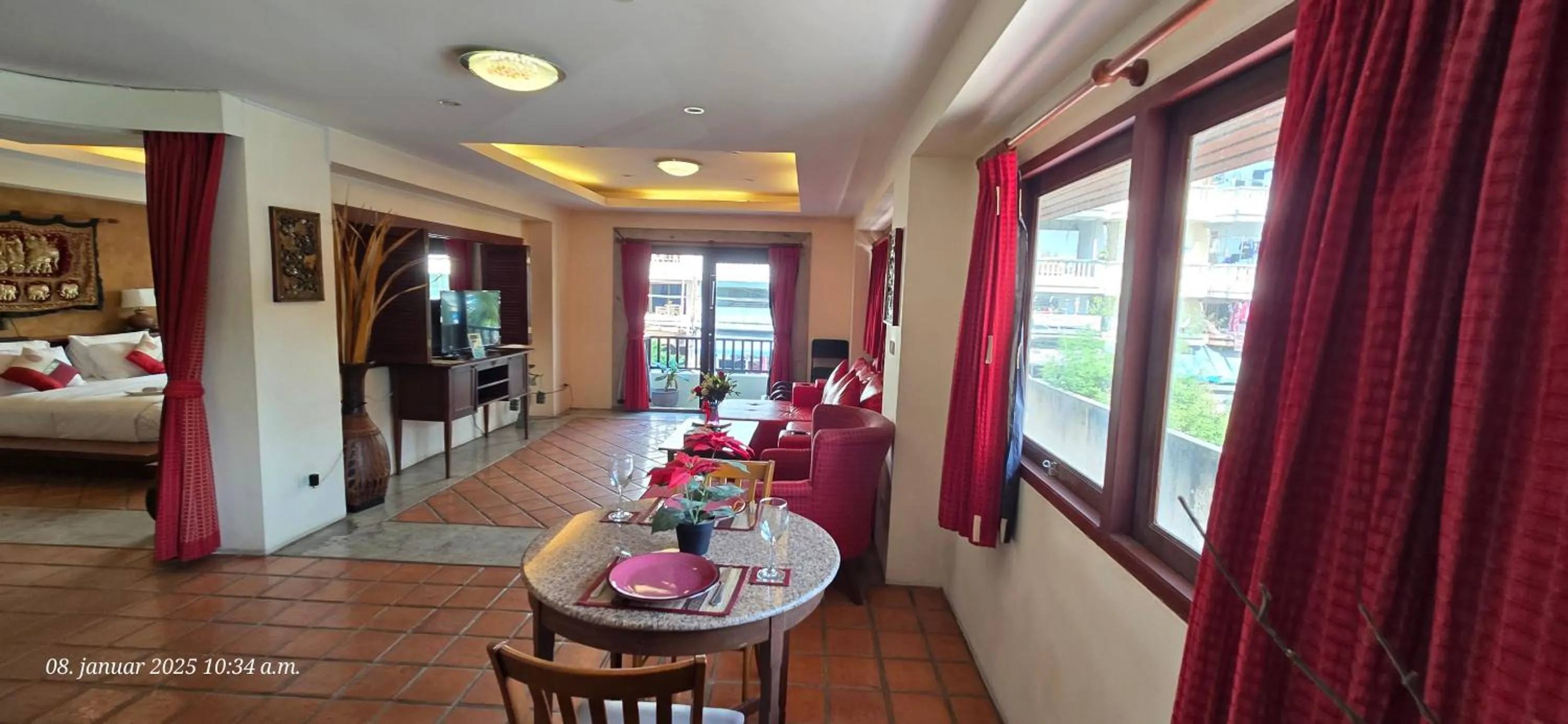 Bed in Nirvana Boutique Suites