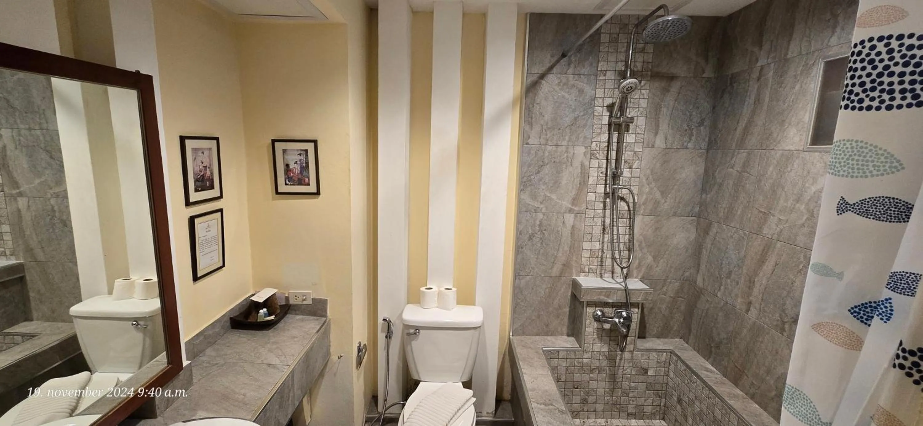 Shower in Nirvana Boutique Suites