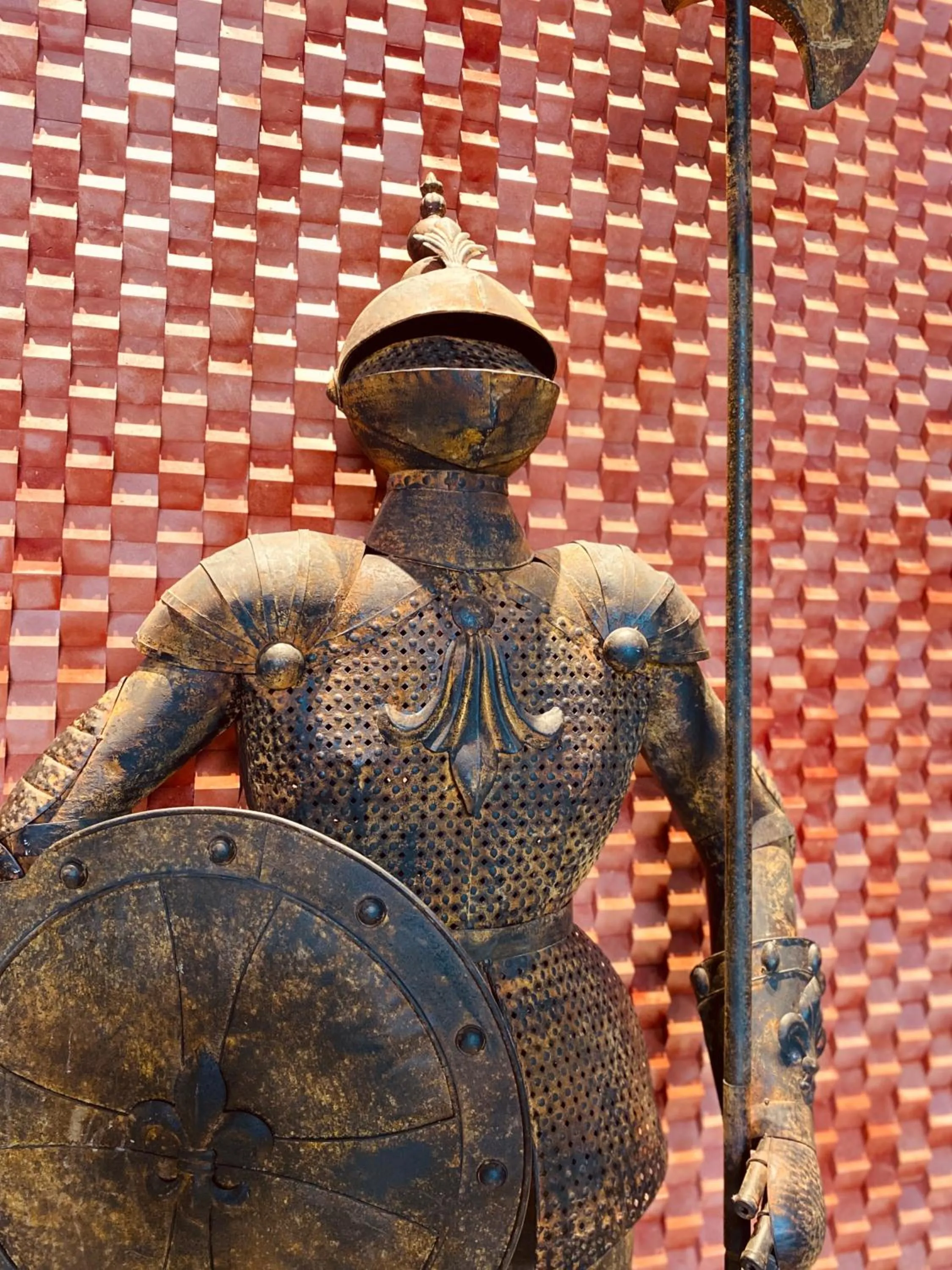 Decorative detail in Arthur Hotel Zhujiang New Town Guangzhou