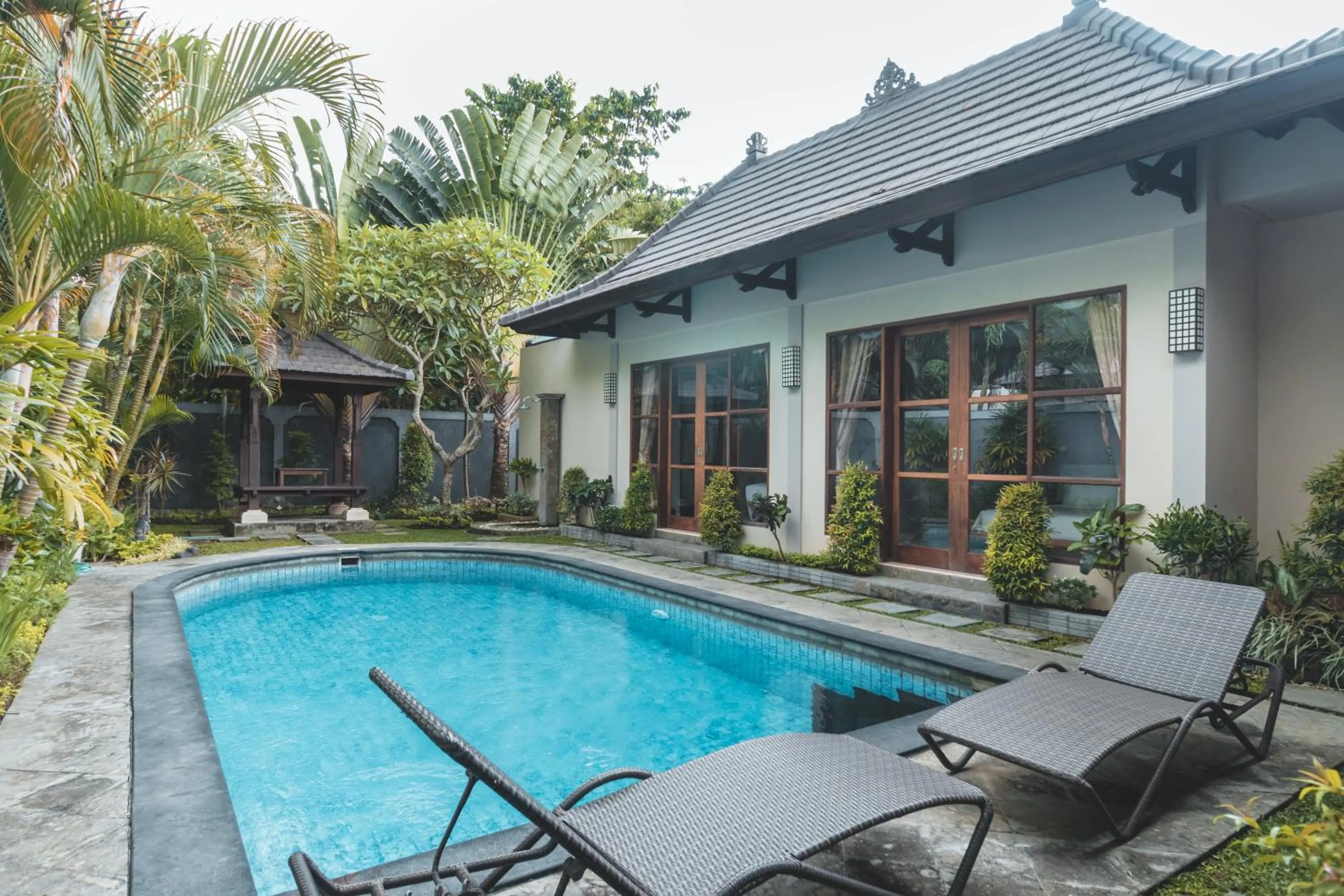 Property building in Dura Villas Bali at Kerobokan